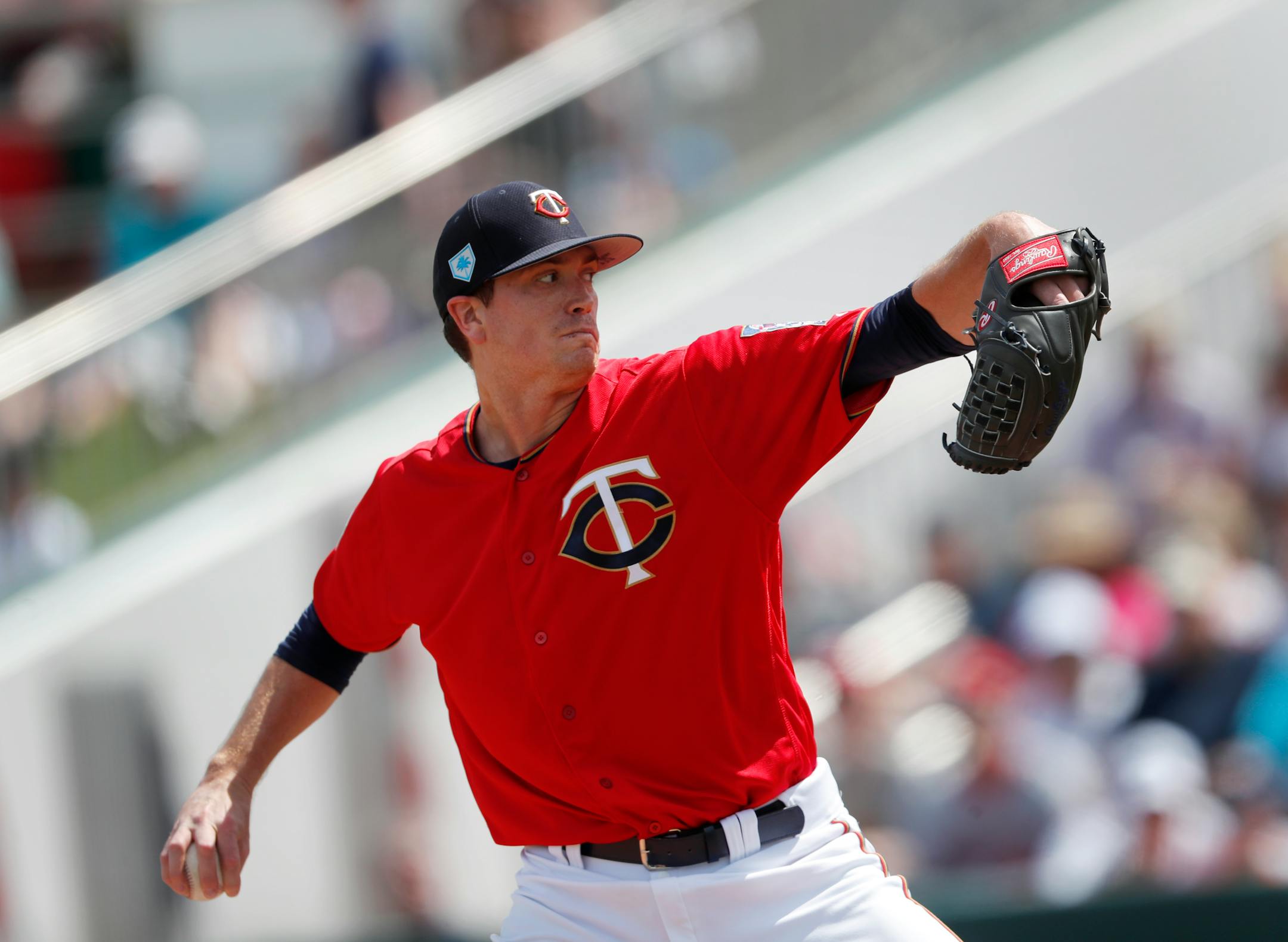 Twins starting pitcher Kyle Gibson