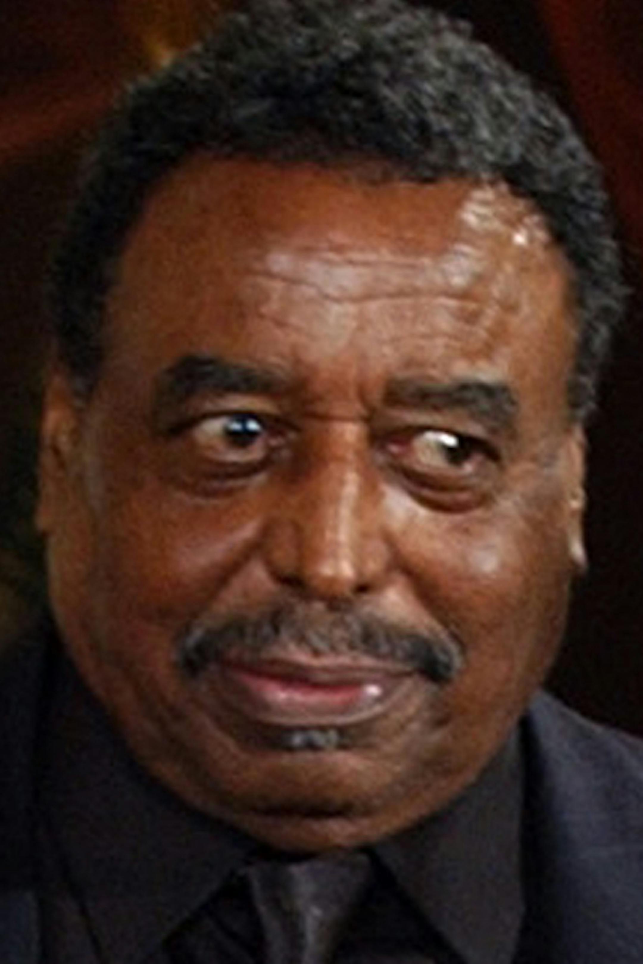 FILE - This June 22, 2004 file photo shows Chico Hamilton, a recipient of the he National Endowment for the Arts Jazz Masters Fellowship, performing a drum solo in the East Room of the White House during a reception to honor Black Music Month, in Washington. Hamilton, a distiguished jazz drummer, band leader and composer known for inspiring fellow and aspiring musicians, died Monday Nov. 25, 2013 in New York. He was 92.(AP Photo/Susan Walsh)