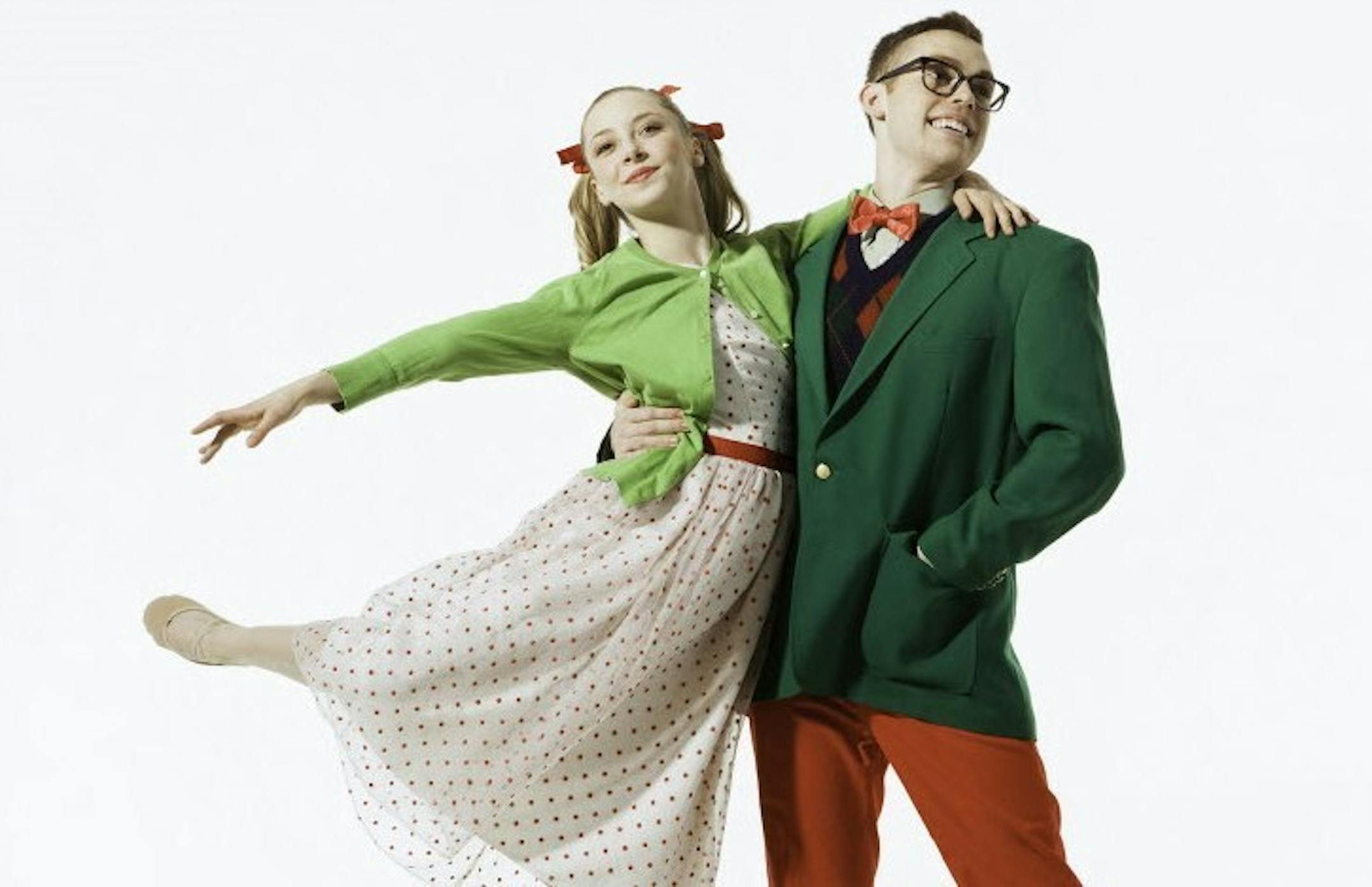 Deanna Gooding and Jordan Lefton star in "Nutcracker (not so) Suite."