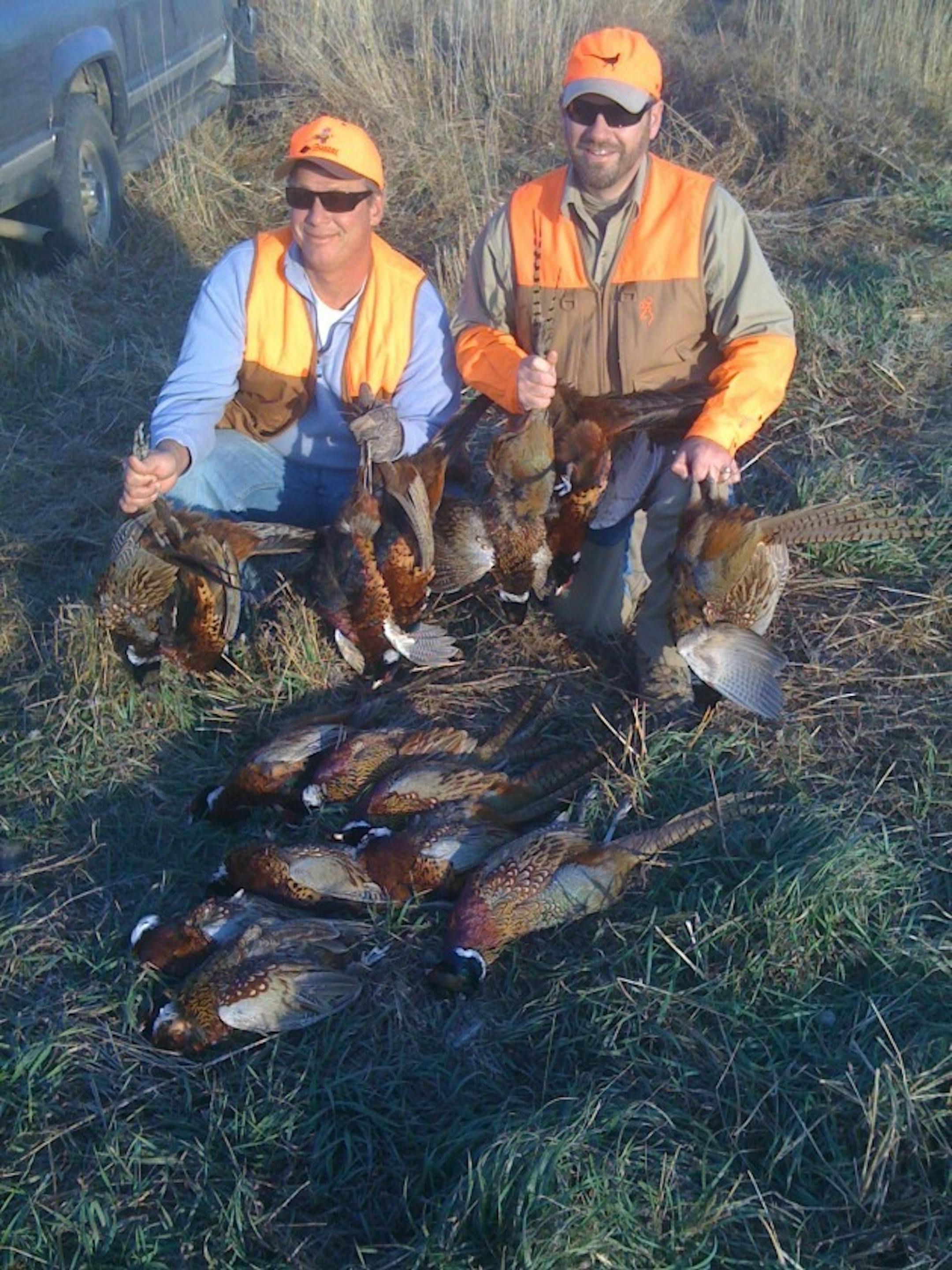 Carter Ohrt (Medina) and Mitch Petrie (Plymouth) with our Group's Limit