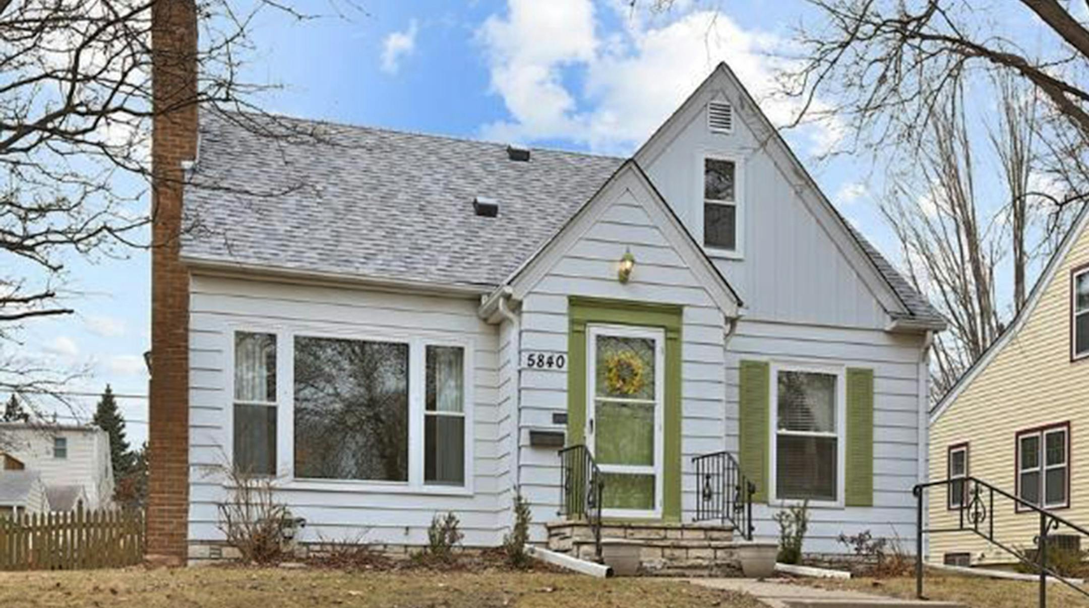 ... Minneapolis
Built in 1947, this three-bedroom, two-bath house located in the Diamond Lake neighborhood has 1,945 finished square feet and features an upper level master suite with built-in shelves and a bath, fireplace, coved ceilings, hardwood floors, oak kitchen cabinets and Corian countertops, full finished basement, screen porch, fenced yard and one-car detached garage. Listed by Bill Minge, Edina Realty, 612-759-7686.