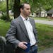 FILE - In this Tuesday April 23, 2013 file photo, Everett Dutschke stands in the street near his home in Tupelo, Miss., and waits for the FBI to arriv