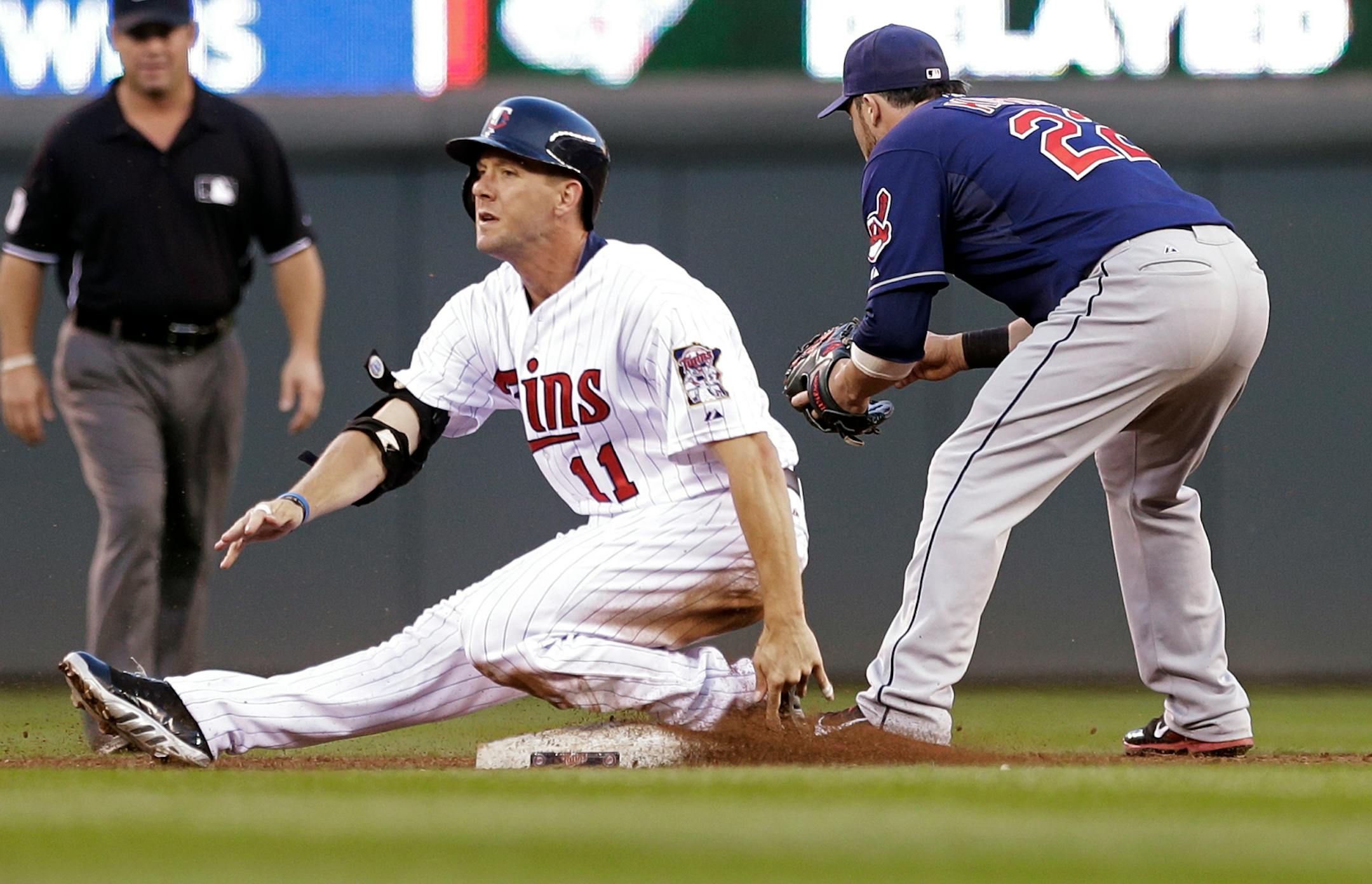 Minnesota Twins' Clete Thomas