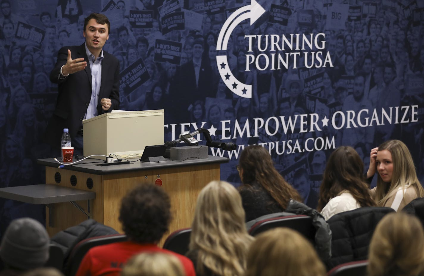 Charlie Kirk is one of several conservative speakers who have appeared at the U amid debate about their presence on campus.