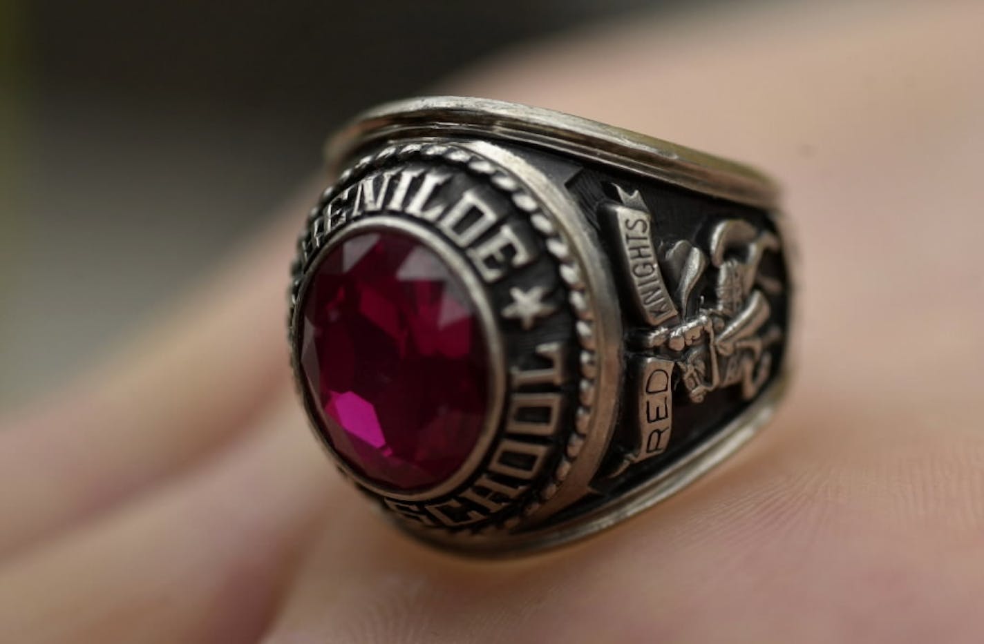 Class rings, once coveted by high school students, have lost popularity. "These days, the kids don't even talk about class rings," said Minneapolis Southwest counselor George Mountin.