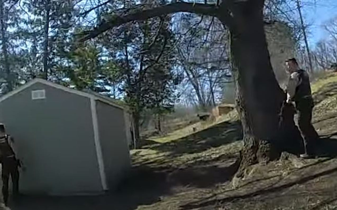 The Hennepin County Sheriff's Office released body-worn camera video from when deputies got in a firefight with a Minnetonka resident on April 10.
