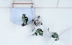 The boys' hockey game between Hill-Murray and Eden Prairie on March 7 was the last state championship game played before the COVID-19 pandemic shut do