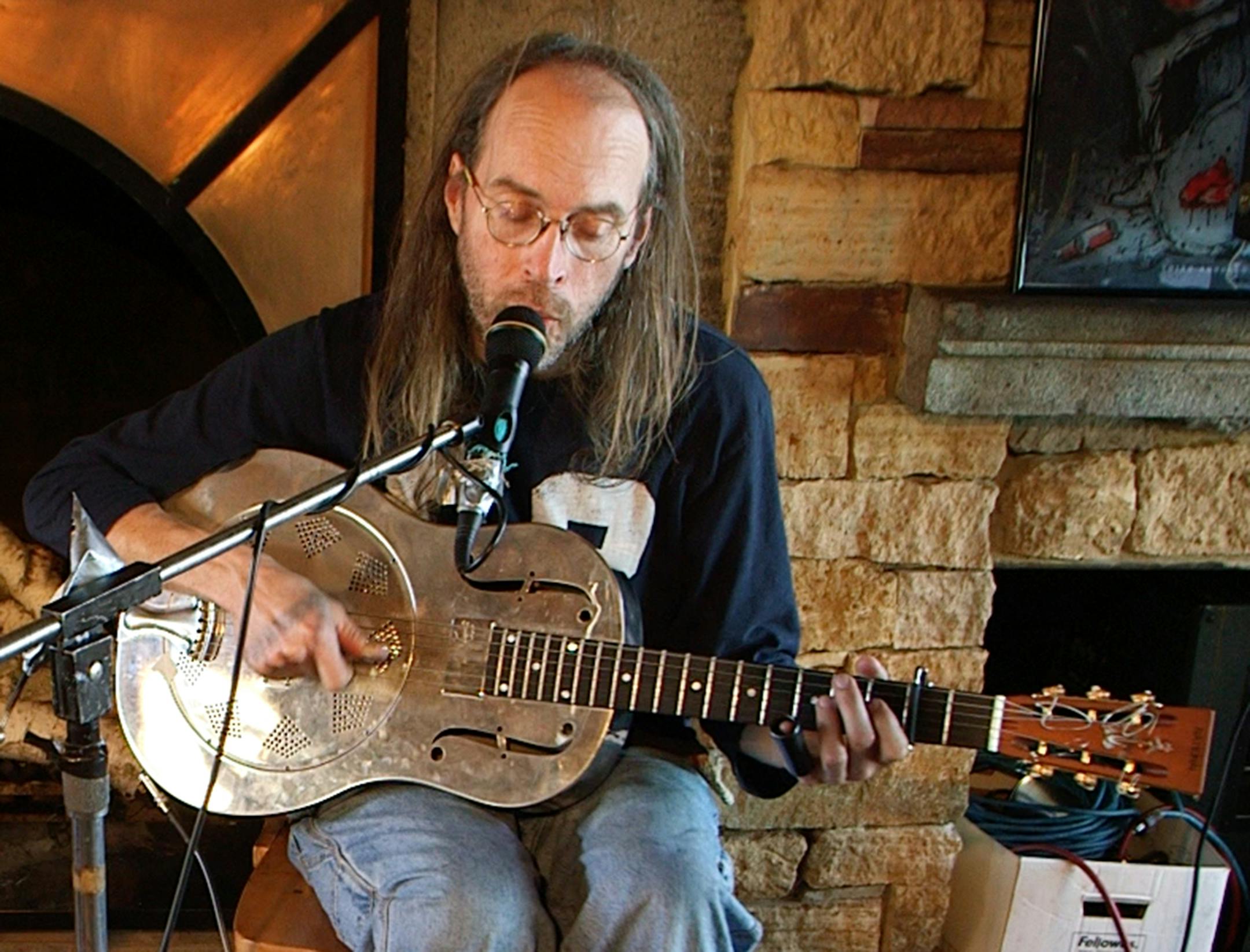 Charlie Parr once again hits the Roots, Rock & Deep Blues Fest on Saturday.