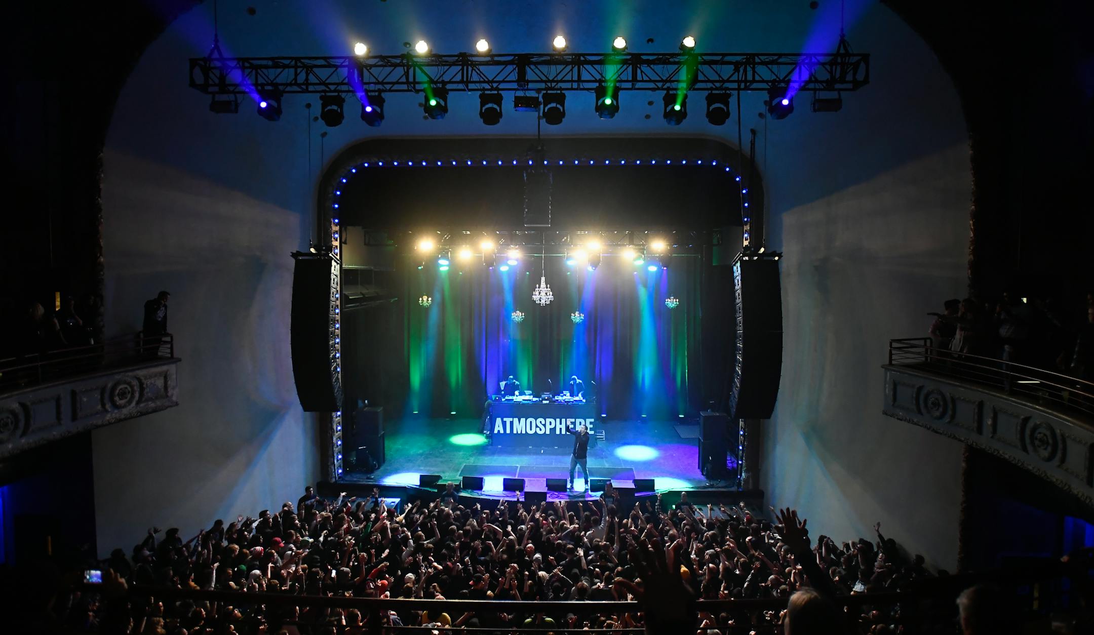 When the Palace Theater reopened in March, local favorite Atmosphere was the first to perform at the St. Paul venue.