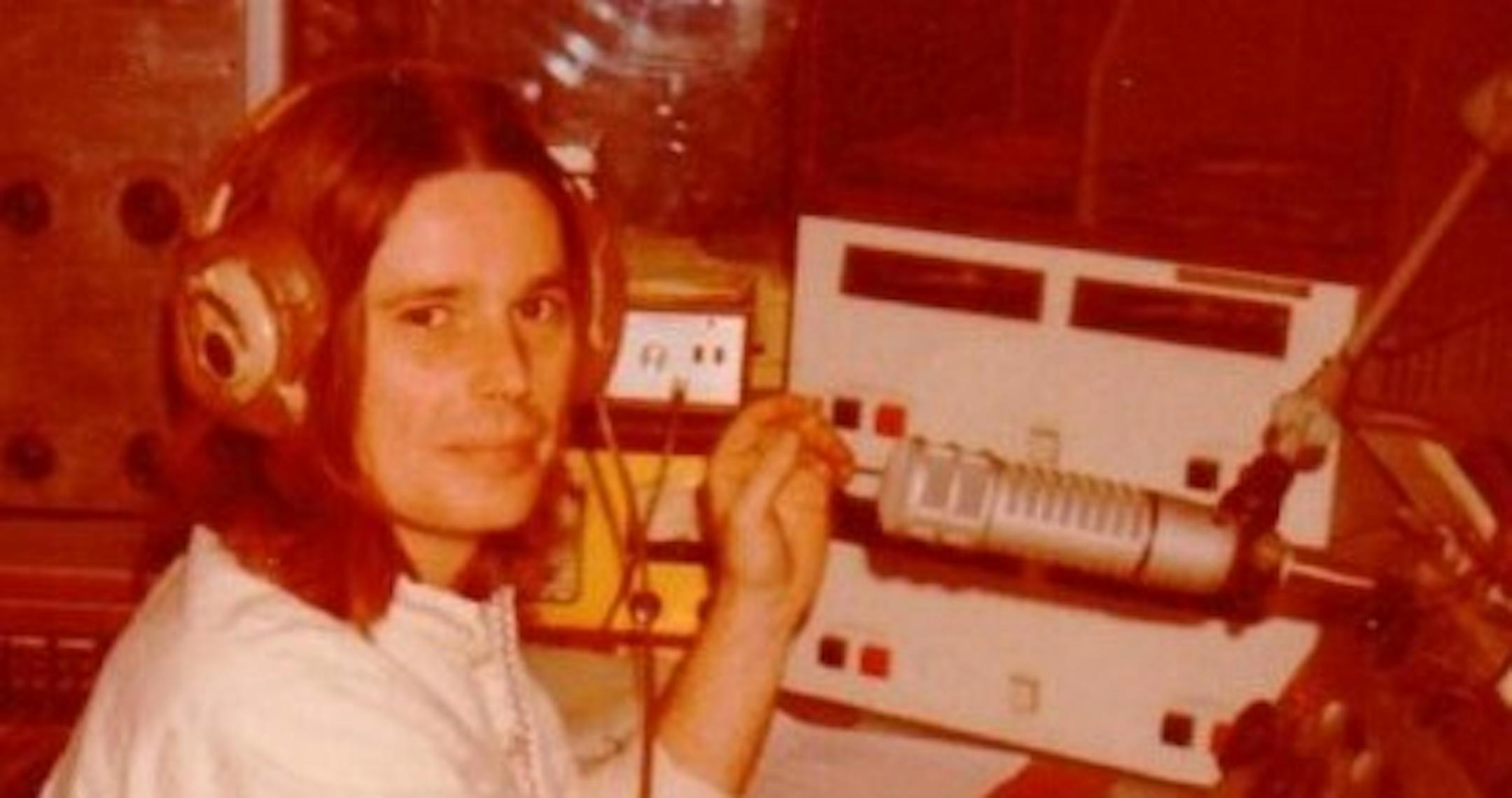 Photo courtesy of John Fineberg DJ John Pete in 1973.