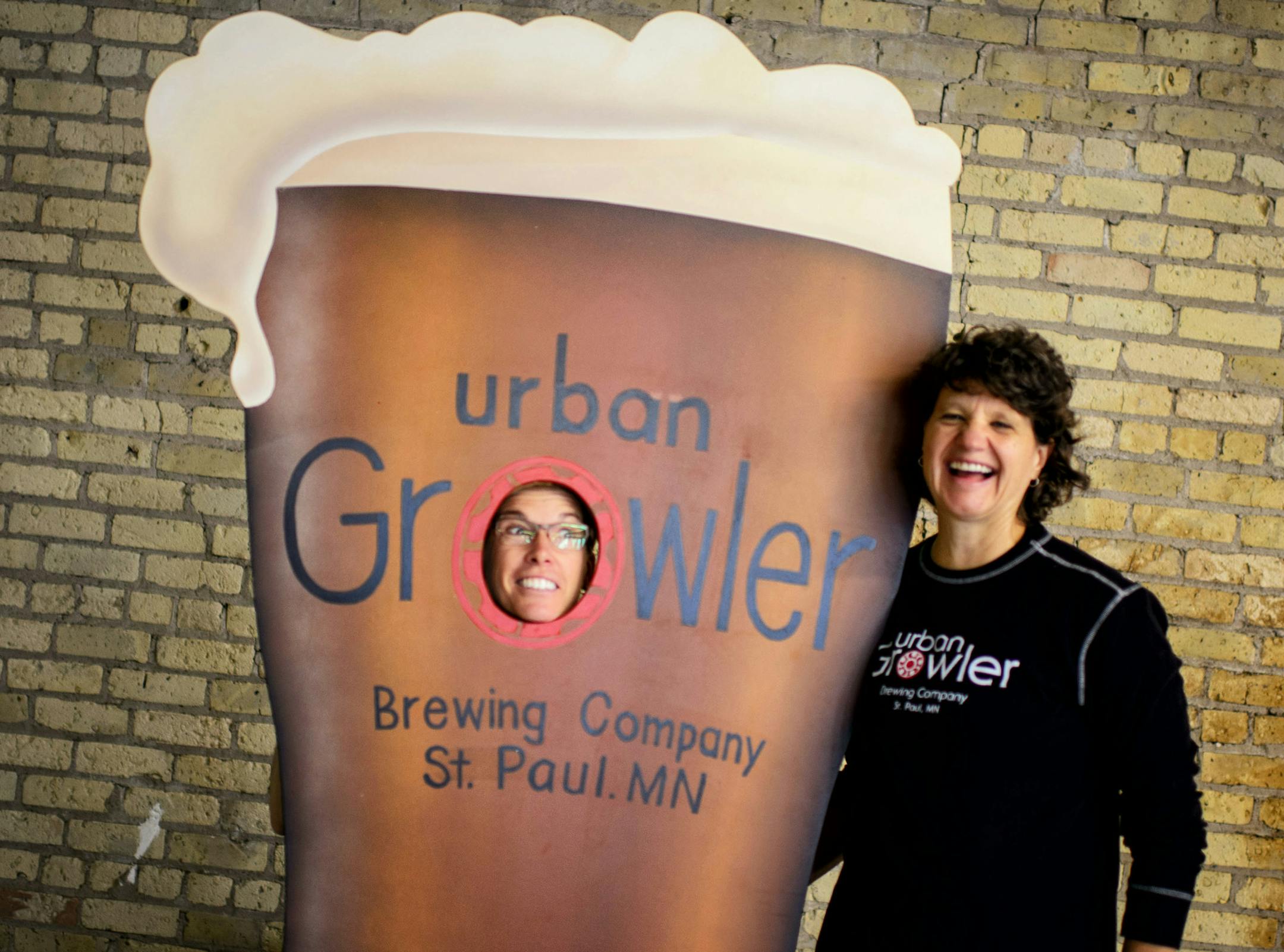 Jill Pavlak and Deb Loch, owners of Urban Growler Brewing Company in St. Paul. They expect to open their packaging microbrewery by the end of winter. Friday, October 11, 2013 ] GLEN STUBBE * gstubbe@startribune.com