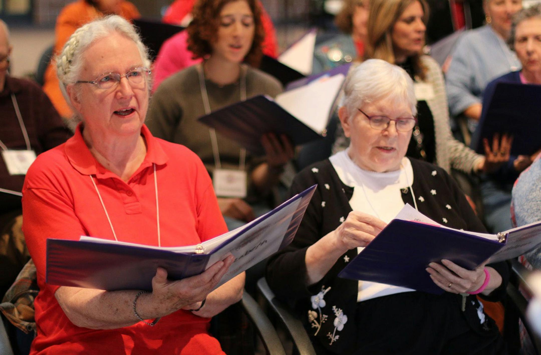 Members of the Giving Voice Chorus ORG XMIT: MIN1612011501283713