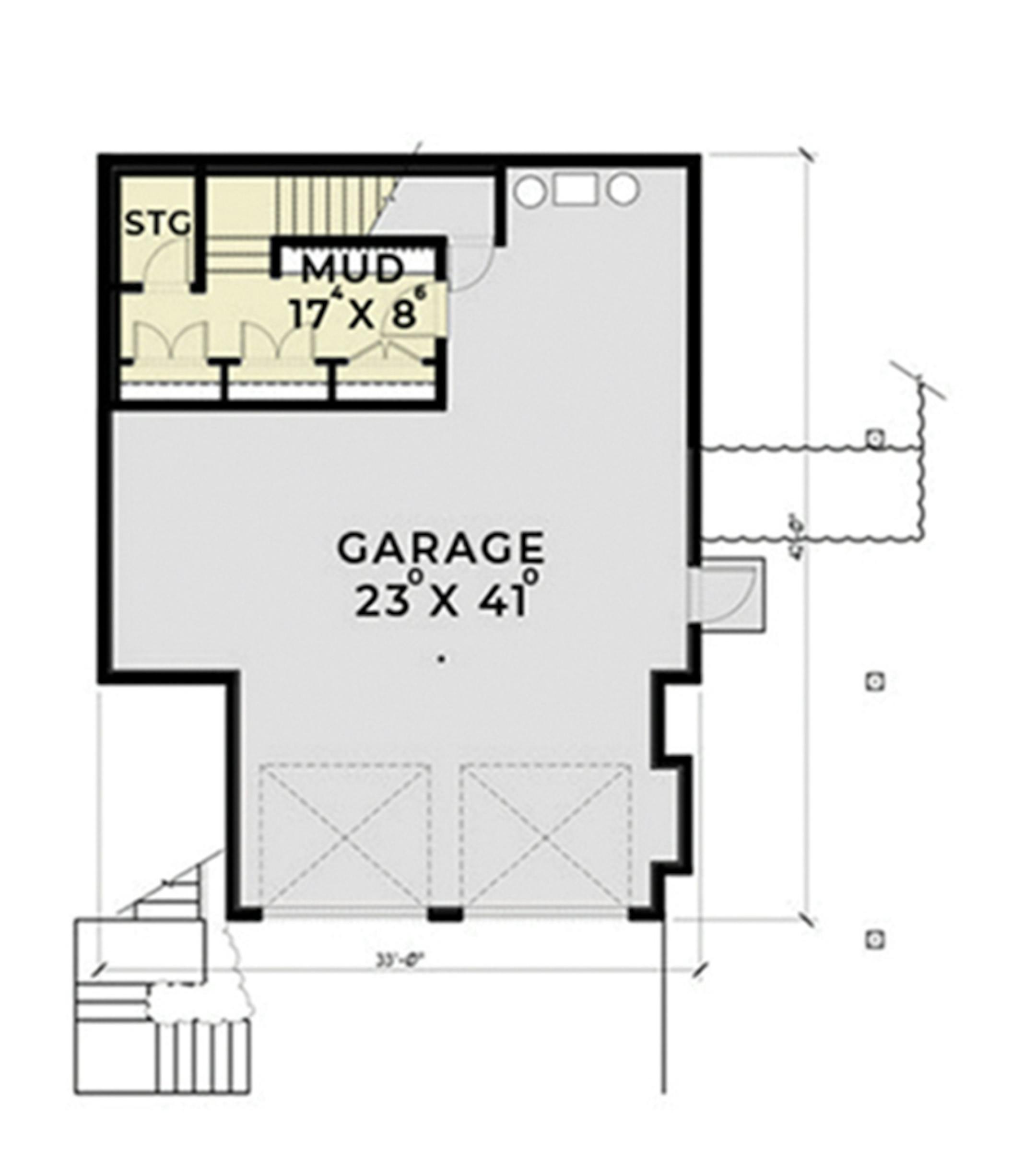 The lower level