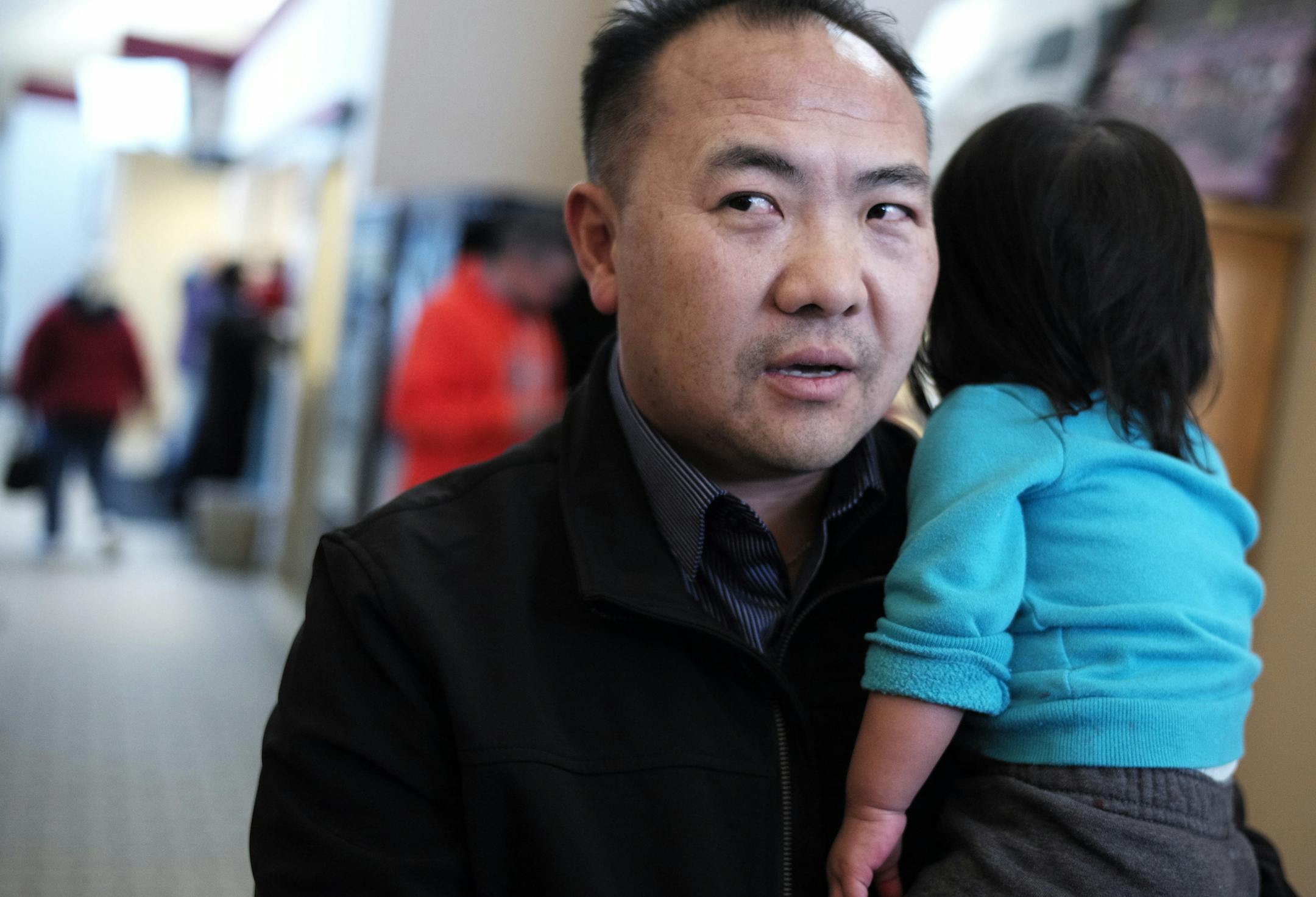 At the Maplewood City Hall, Zang Vang who lives in Wisconsin happened to be in town when his 84-year-old uncle killed his 36-year-old son after a dispute in their Maplewood home Monday.]richard.tsong-taatarii/rtsong-taatarii@startribune.com