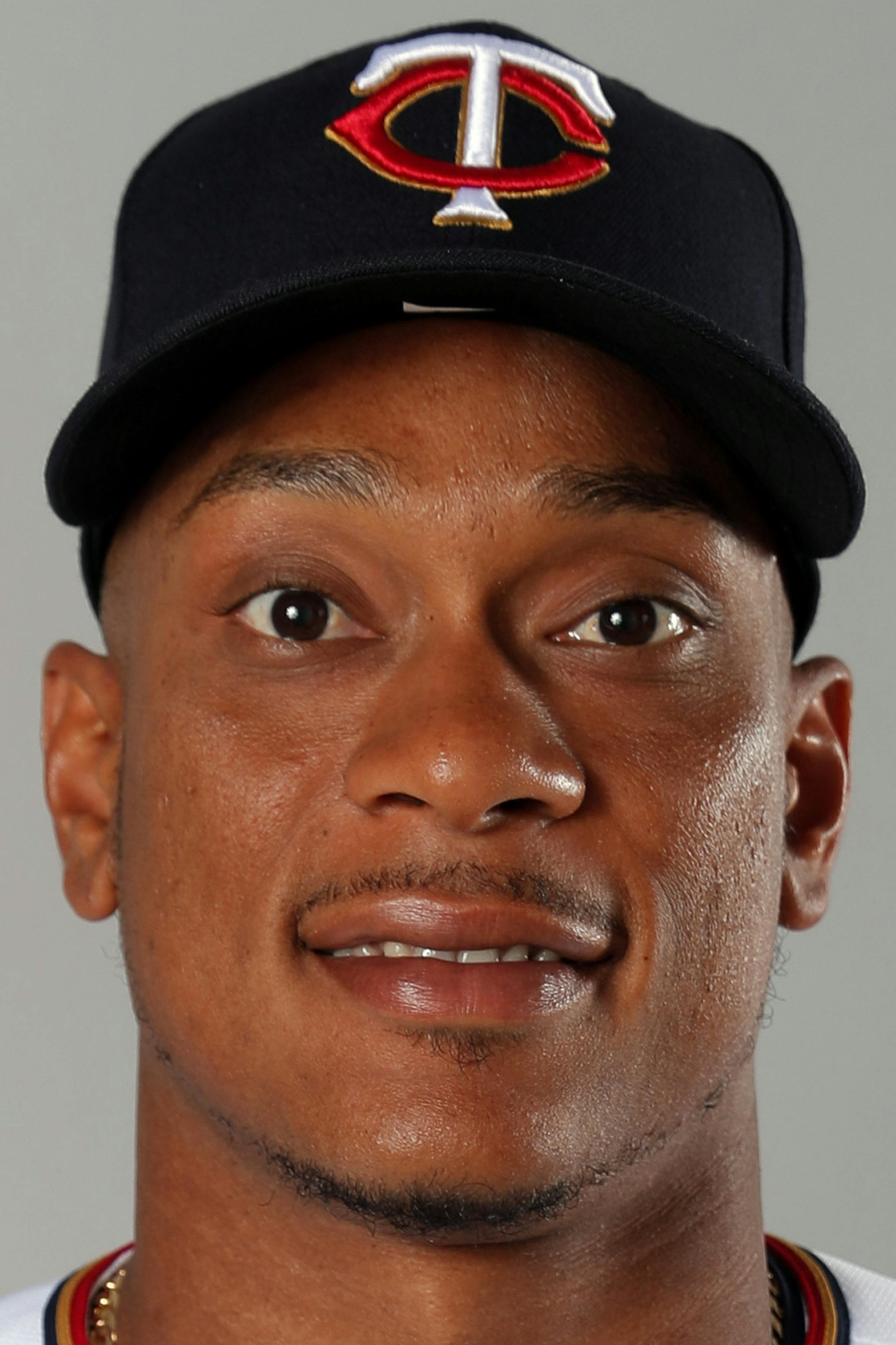 This is a 2019 photo of Jorge Polanco of the Minnesota Twins. This image reflects the 2019 active roster as of Feb. 22, 2019, when this image was taken. (AP Photo/Gerald Herbert) ORG XMIT: standard transref