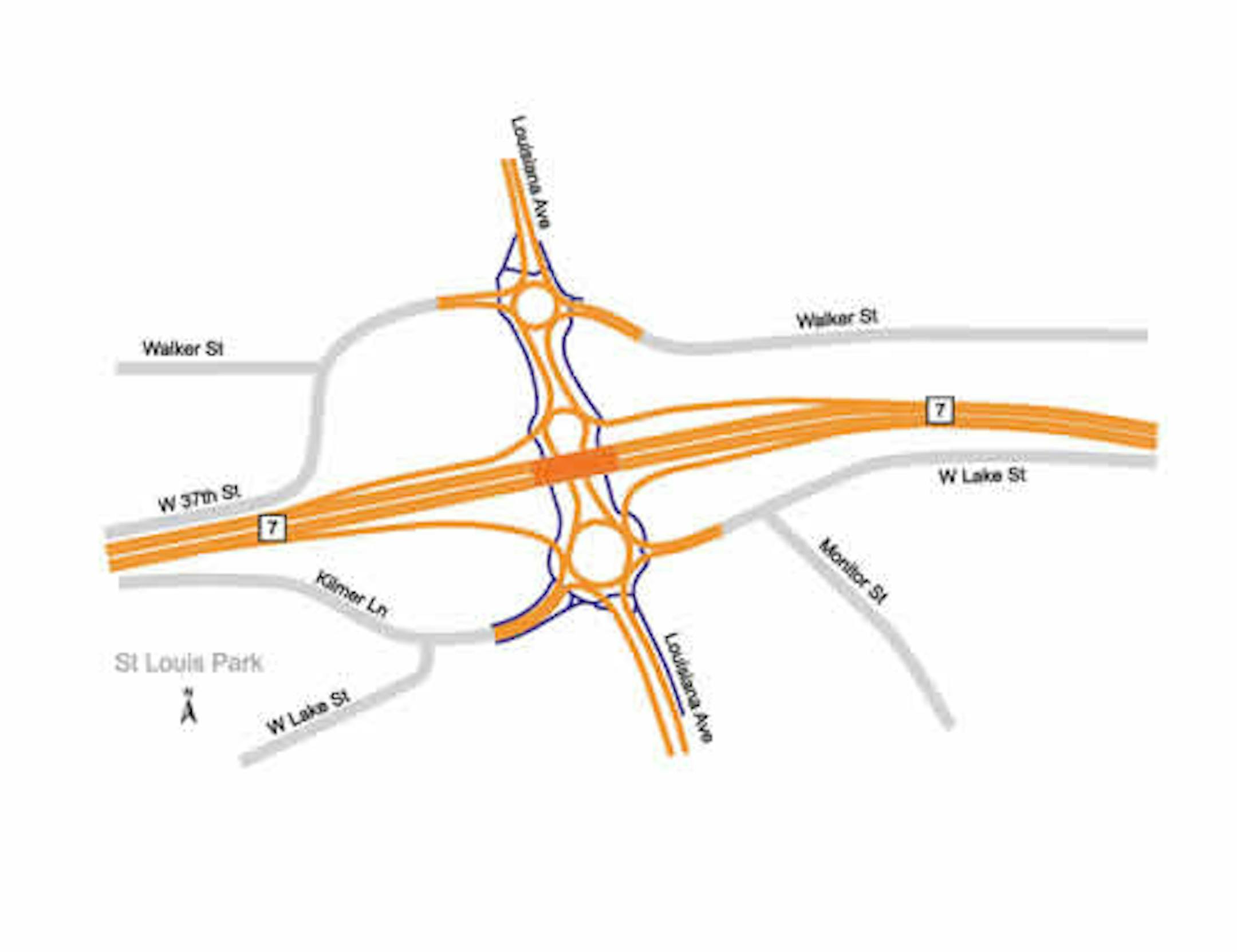 A look at the proposed Hwy. 7/Louisiana Avenue project