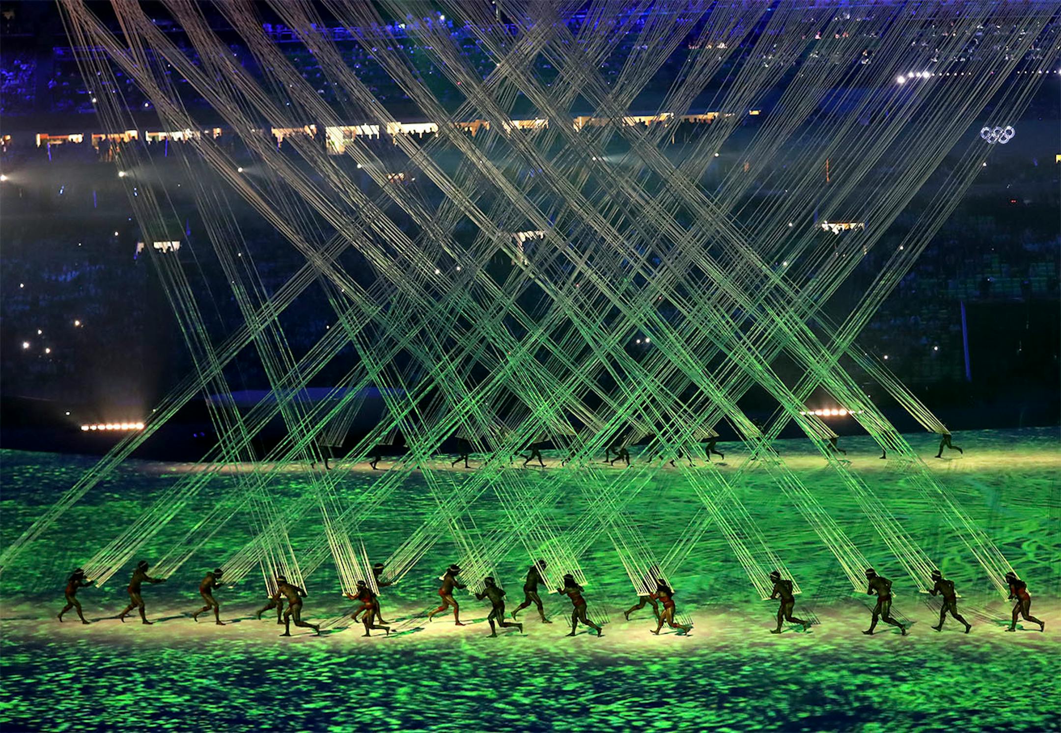 The legendary Maracan� Stadium was the site the opening ceremony of the 2016 Summer Olympic Games.