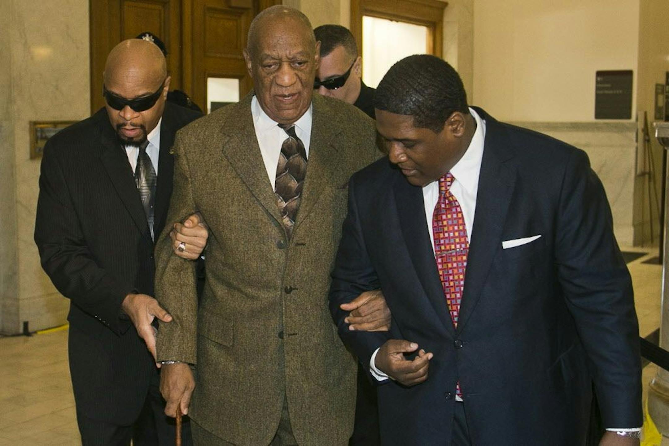 Actor Bill Cosby arrives at Montgomery County Courthouse on Feb. 2, 2016 for his hearing in Norristown, Pa. Mr. Cosby is accused of alleged sexual assault.