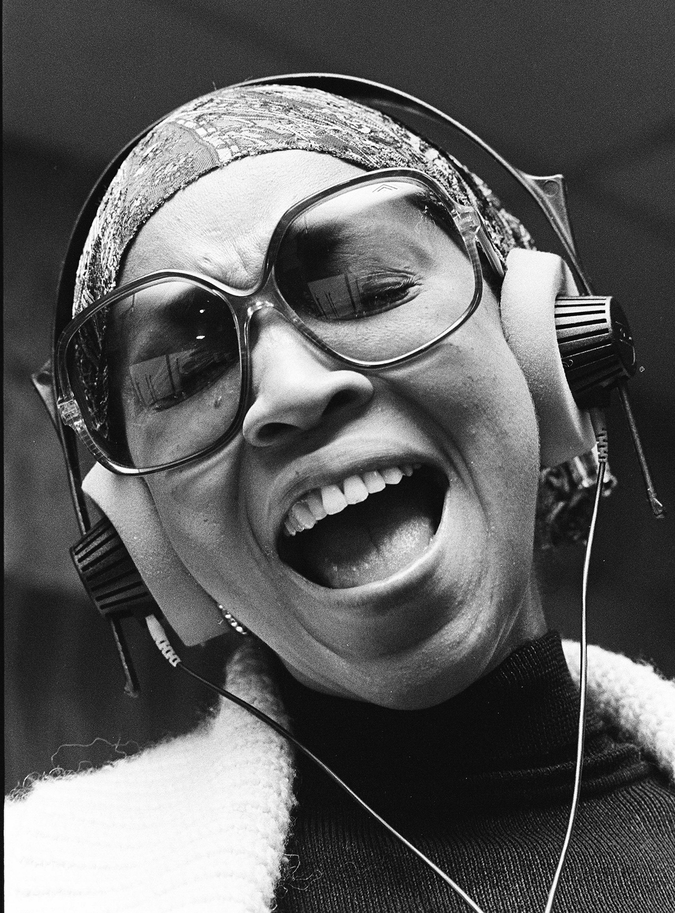 credit: Marc PoKempner/Film First Co. Mavis Staples (shown in the mid-'70s in the Staples Studio in Gary, Ind.) in "Mavis!"