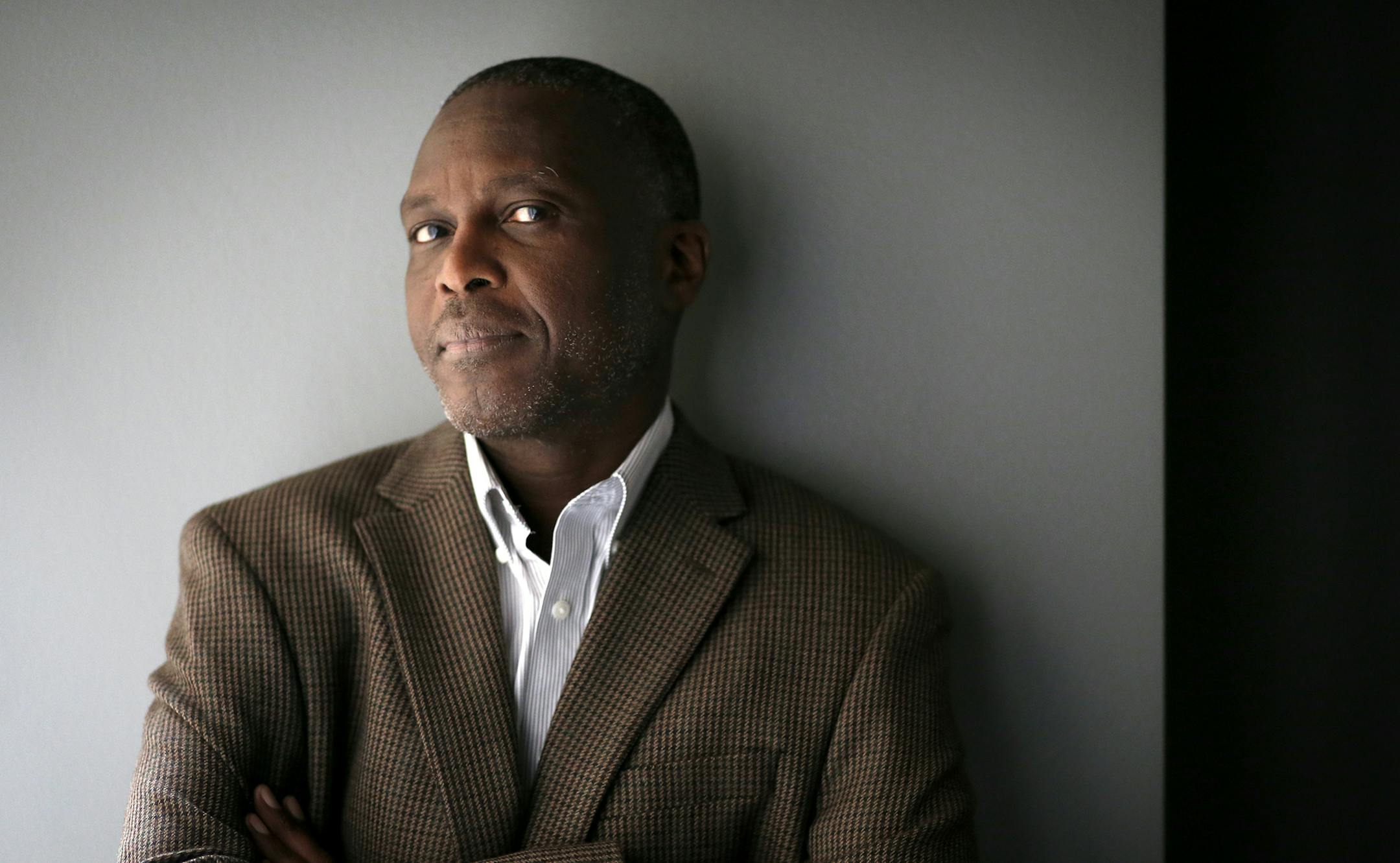 Hector Bruce poses for a portrait. ] (Leila Navidi/Star Tribune) leila.navidi@startribune.com BACKGROUND INFORMATION: Tuesday, April 19, 2016 at the Star Tirbune photo studio in Minneapolis. Hector Bruce, of Burnsville, recently returned from a volunteer trip to Cuba, where he and a team helped install a water system that brings much-needed clean water to people there.