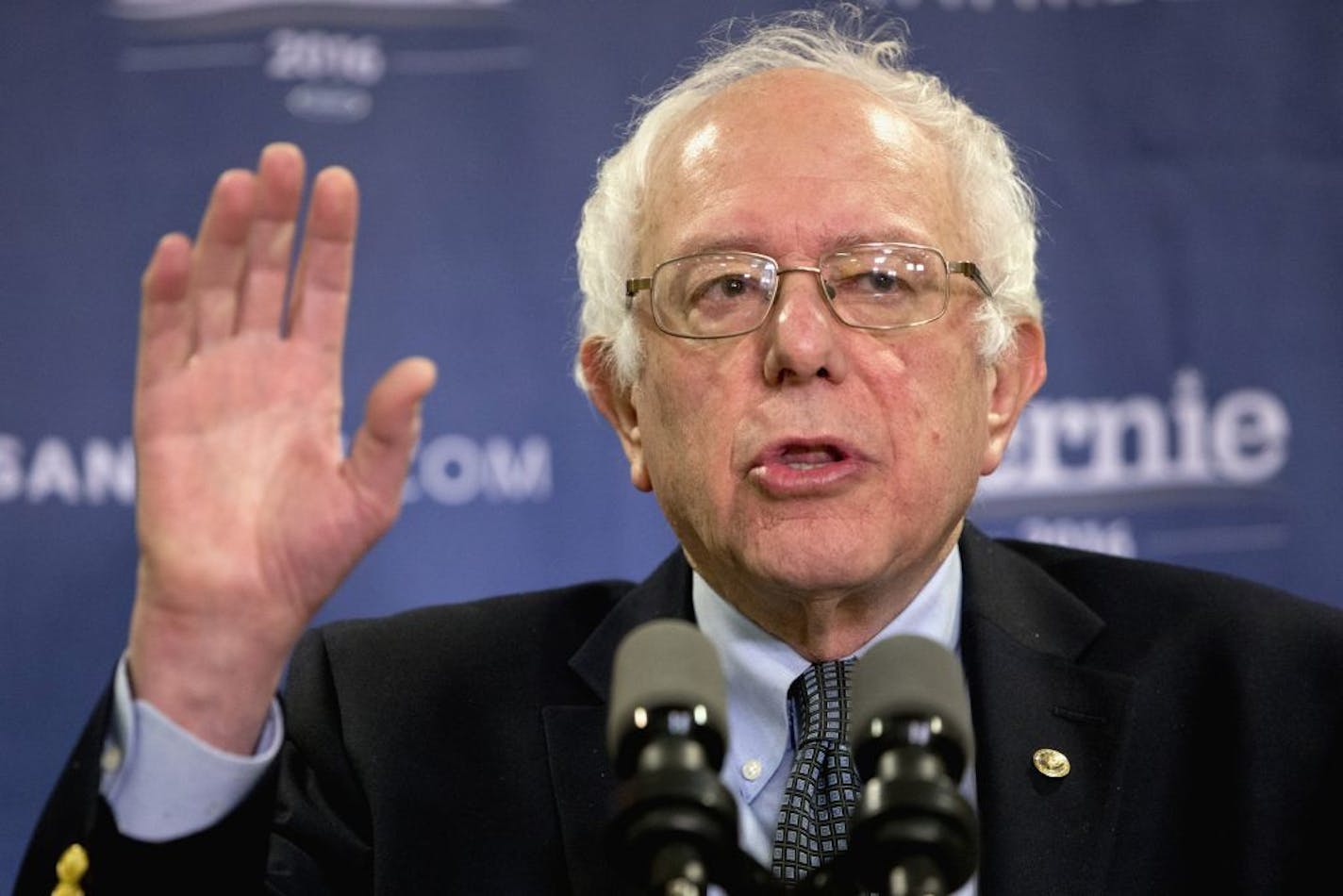 FILE - In this Feb. 24, 2016 file photo, Democratic presidential candidate, Sen. Bernie Sanders, I-Vt. speaks in Columbia, S.C. At first blush, many Americans like the idea of �Medicare for all,� the government-run health system that�s a rallying cry for Democratic presidential candidate Bernie Sanders. But mention some of the trade-offs, from higher taxes to giving up employer coverage, and supports starts to shrivel. That�s the key insight from an AP-GfK poll released Thursday, Feb. 25, 2016.