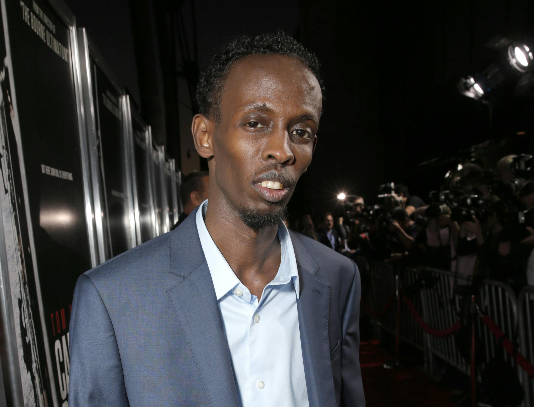 Sept. 30, 2013: Barkhad Abdi at the special screening of "Captain Phillips" in Beverly Hills, Calif.
