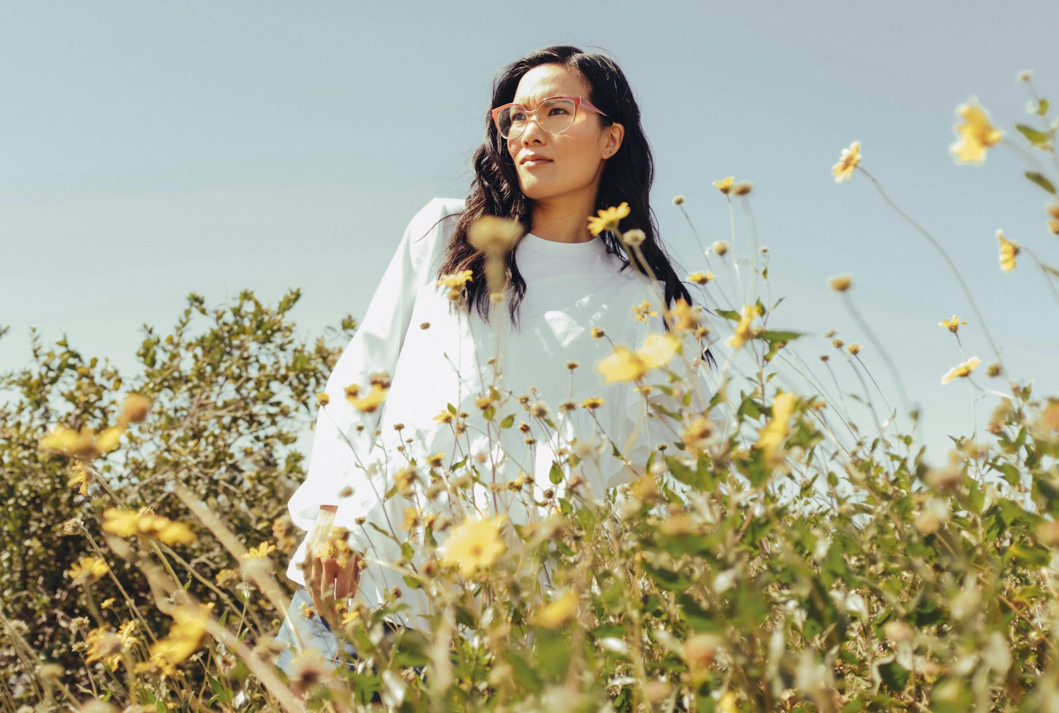 Comedian Ali Wong in Los Angeles, April 16, 2018. Thanks to sharp bits about gender roles she’s on the cusp of stand-up comedy’s A-list, the rare working mother to make the cut. Her upcoming Netflix special “Hard Knock Wife,” will be released on Mother’s Day. (Elizabeth Weinberg/The New York Times) ORG XMIT: XNYT35