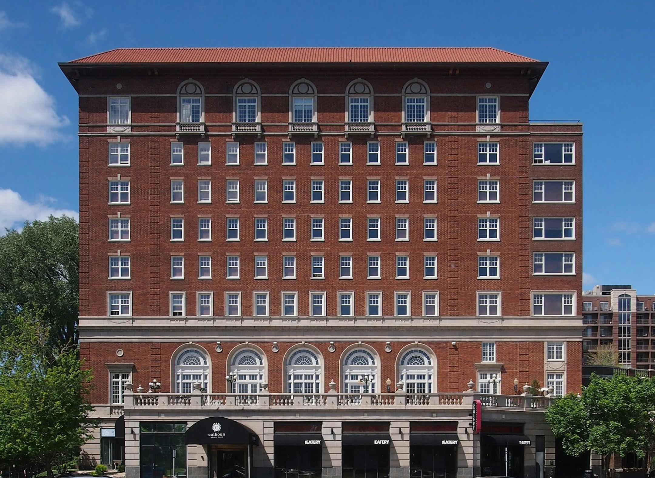 The Calhoun Beach Athletic Club, which will close its doors to the public effective Sept. 30.