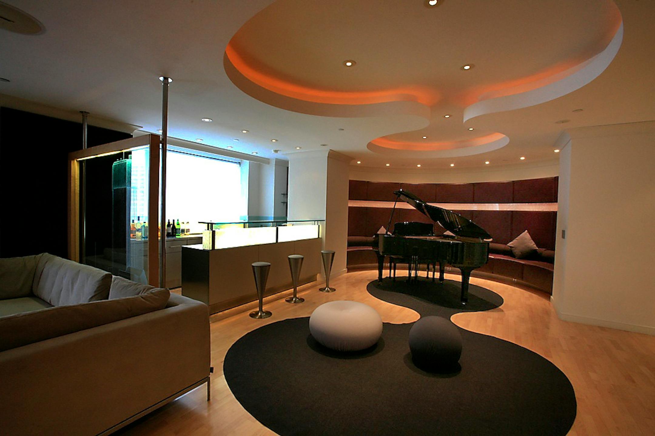 Three guesses as to why this 2,000-square-foot space at the Graves 601 is called the Concert Suite.