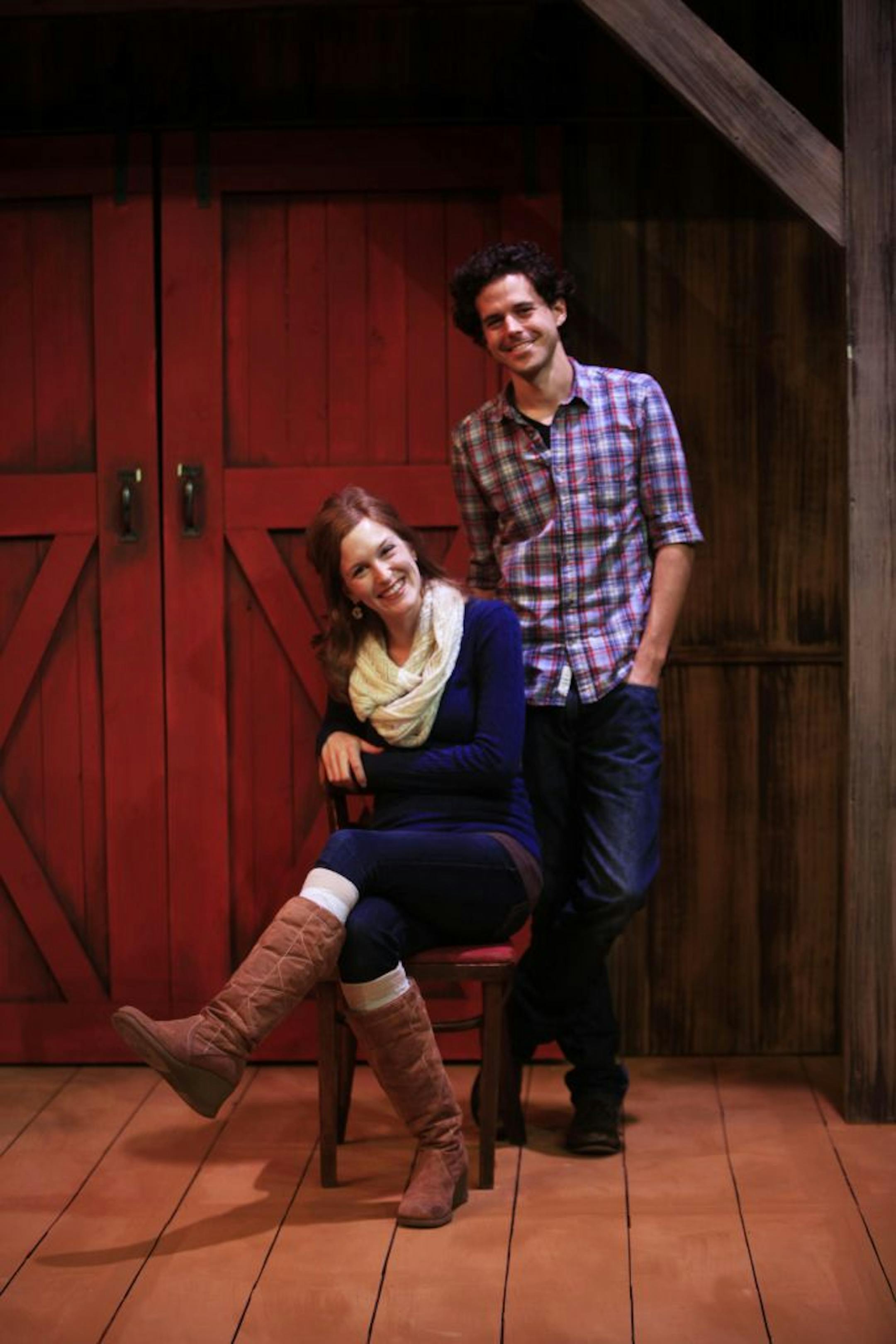 Yellow Tree Theatre founders Jason and Jessica Peterson.