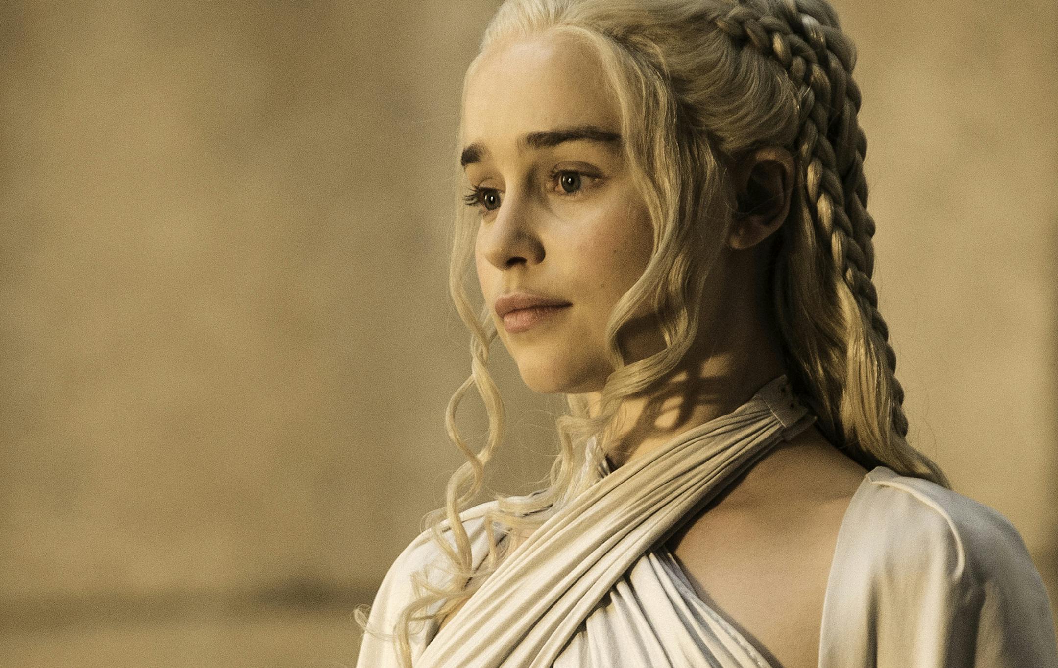 Emilia Clarke stars in "Game of Thrones."