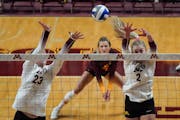 The Gophers are 7-2 at Maturi Pavilion heading into Sunday’s home match against No. 5 Wisconsin.