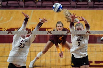 The Gophers are 7-2 at Maturi Pavilion heading into Sunday’s home match against No. 5 Wisconsin.