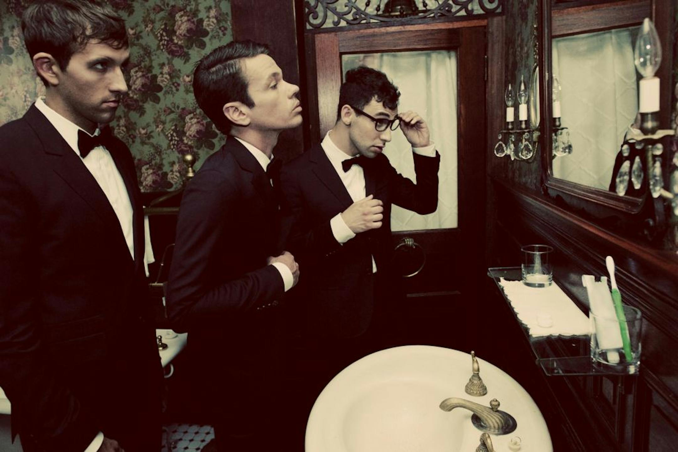Andrew Dost, Nate Ruess and Jack Antonoff of the band fun.