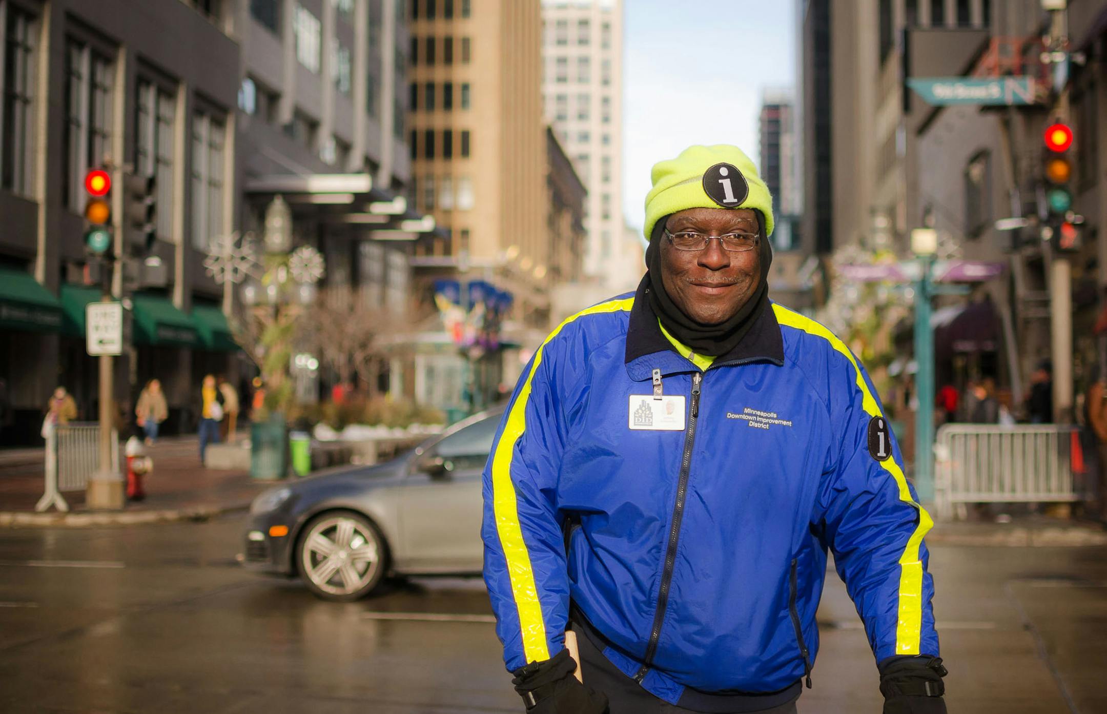 Johnny Jackson, "Ambassador of the Year" of the Downtown Council's Downtown Improvement District