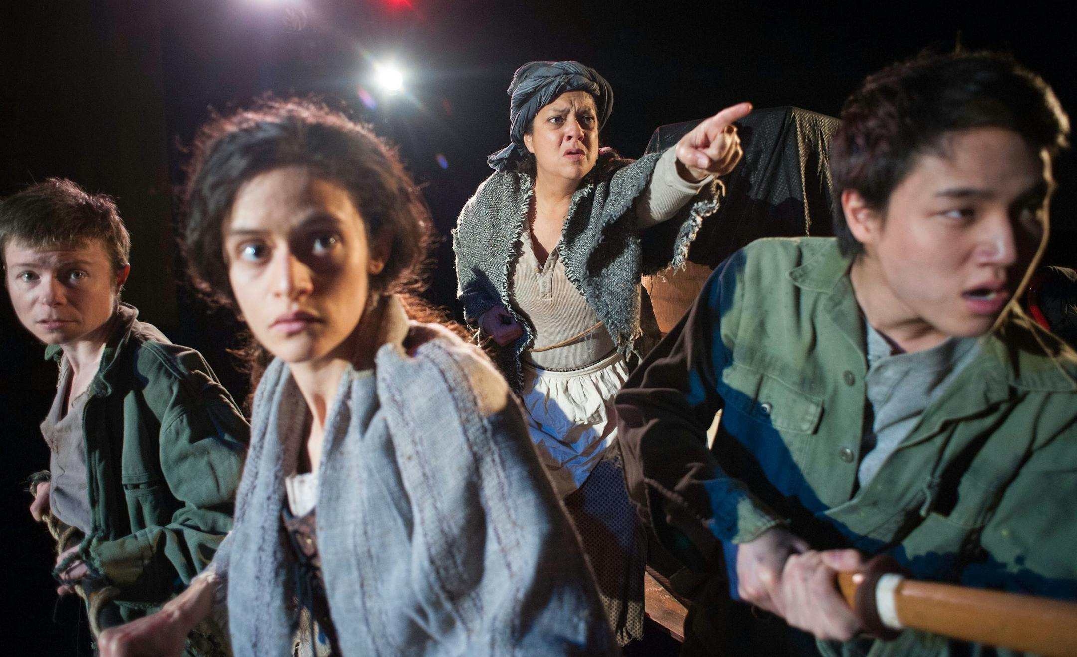 Pangea World Theater's "Mother Courage and Her Children" runs March 15-31 at the Lab Theater. /Bruce Silcox photo