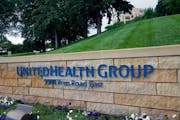 FILE - This July 12, 2019 file photo shows the UnitedHealthcare headquarters in Minneapolis. UnitedHealth Group will spend nearly $8 billion in cash t