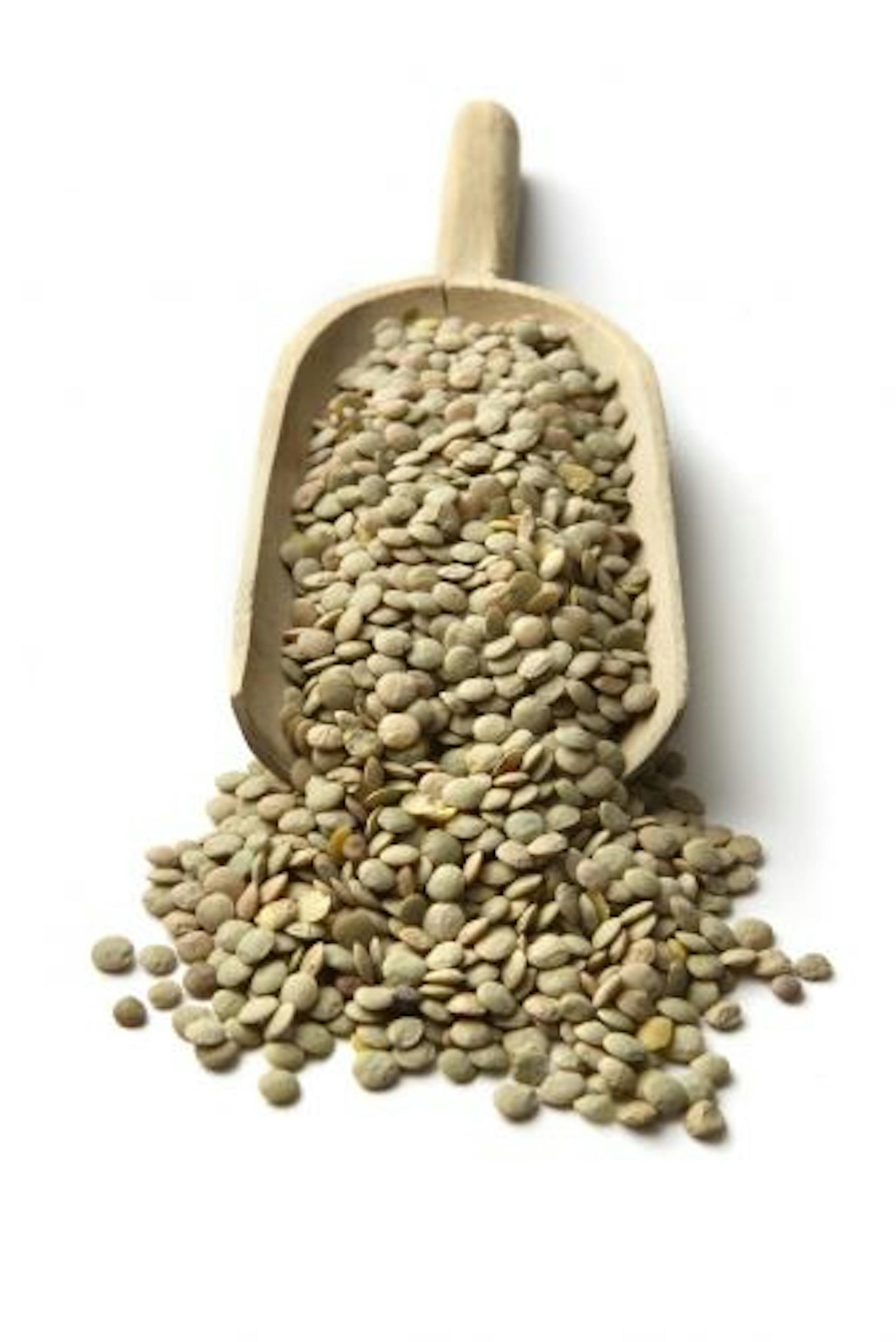 Dried lentils are an economical legume.