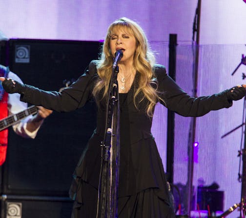 Stevie Nicks performs with Fleetwood Mac at Xcel Energy Center in St. Paul January 16, 2015. (Courtney Perry/Special to the Star Tribune)