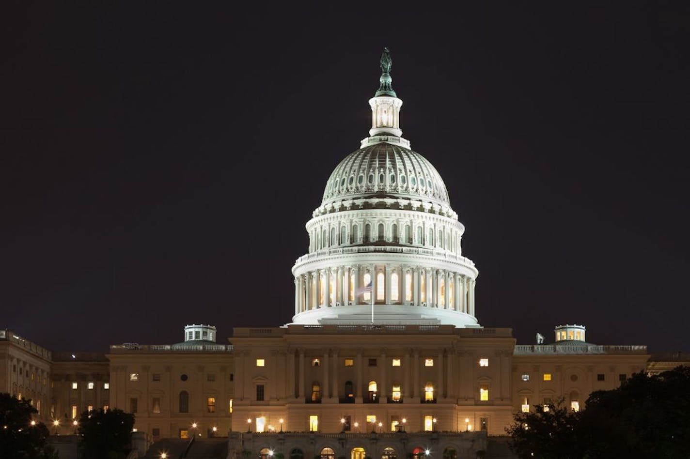 The U.S. Capitol building in Washington, D.C. The House will vote Thursday on a new War Powers Resolution related to military action against Iran.