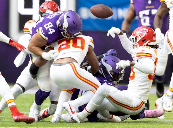 Scoggins: Loss to Chiefs is another 'could've been' game for Vikings
