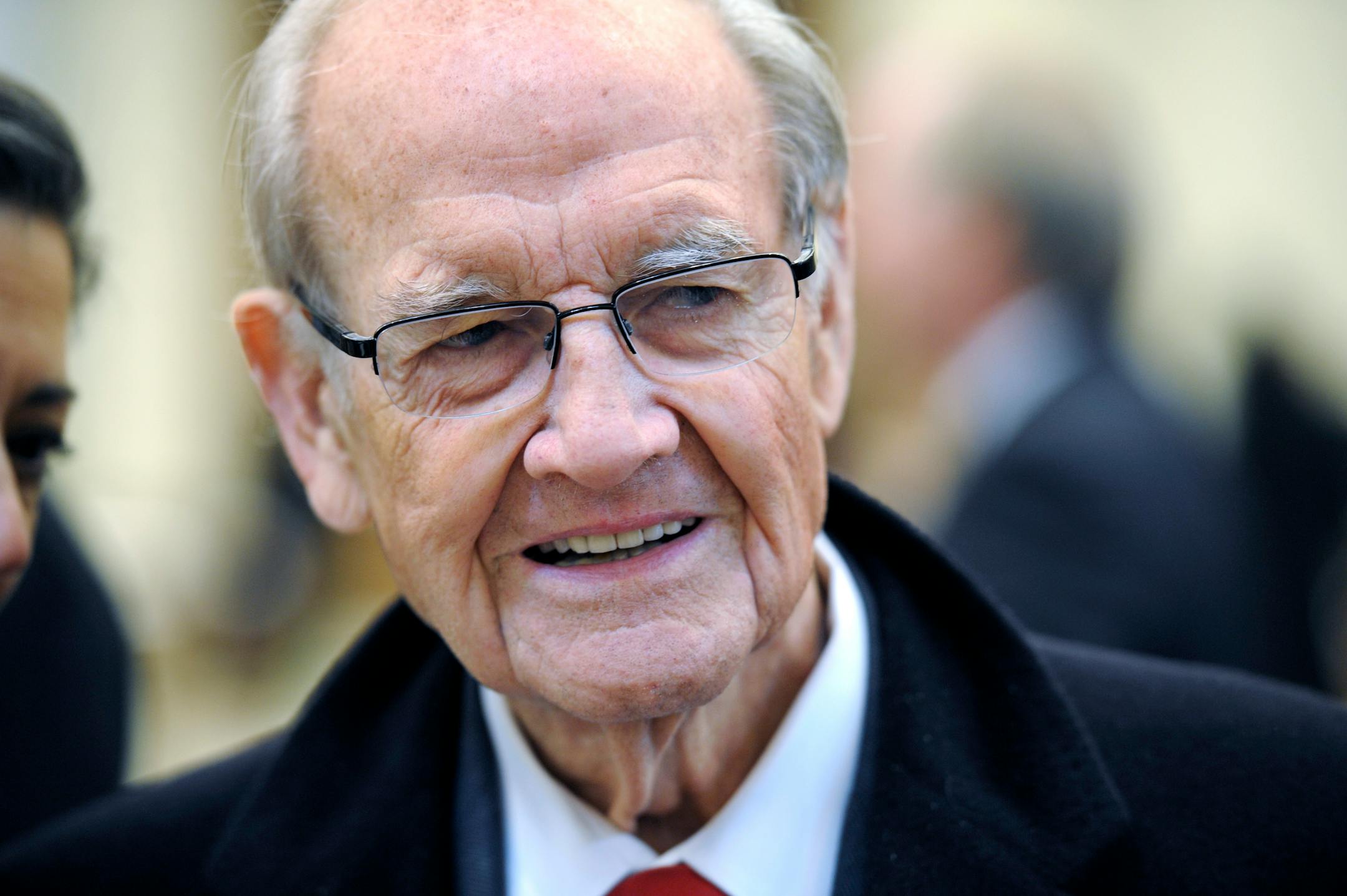 Jan. 22, 2011: Former Democratic presidential nominee and U.S. Sen. George McGovern.