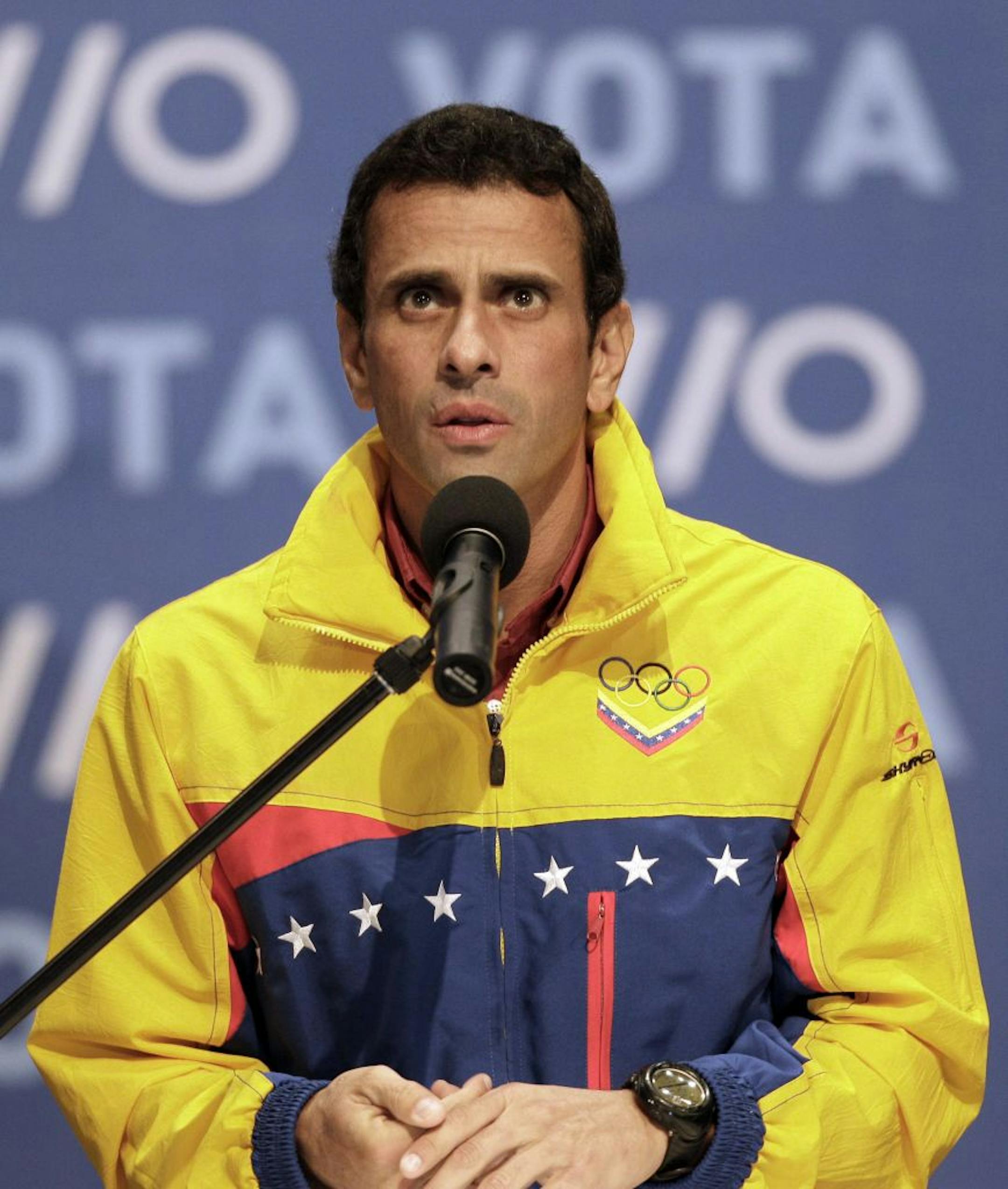 Opposition presidential candidate Henrique Capriles is regrouping after his loss to run for re-election as a state governor.