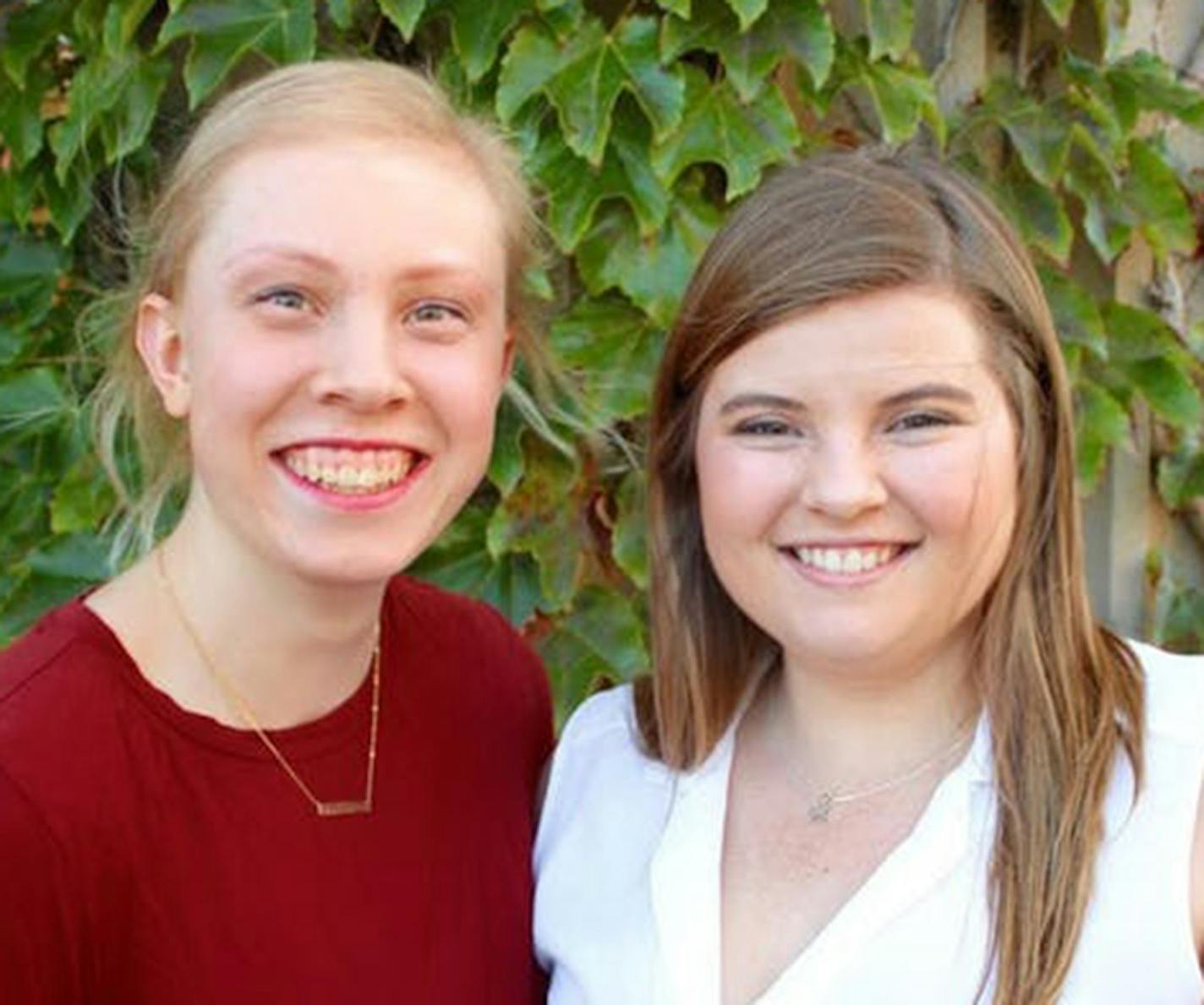 Gaby Haire, left, and Jennifer Day.