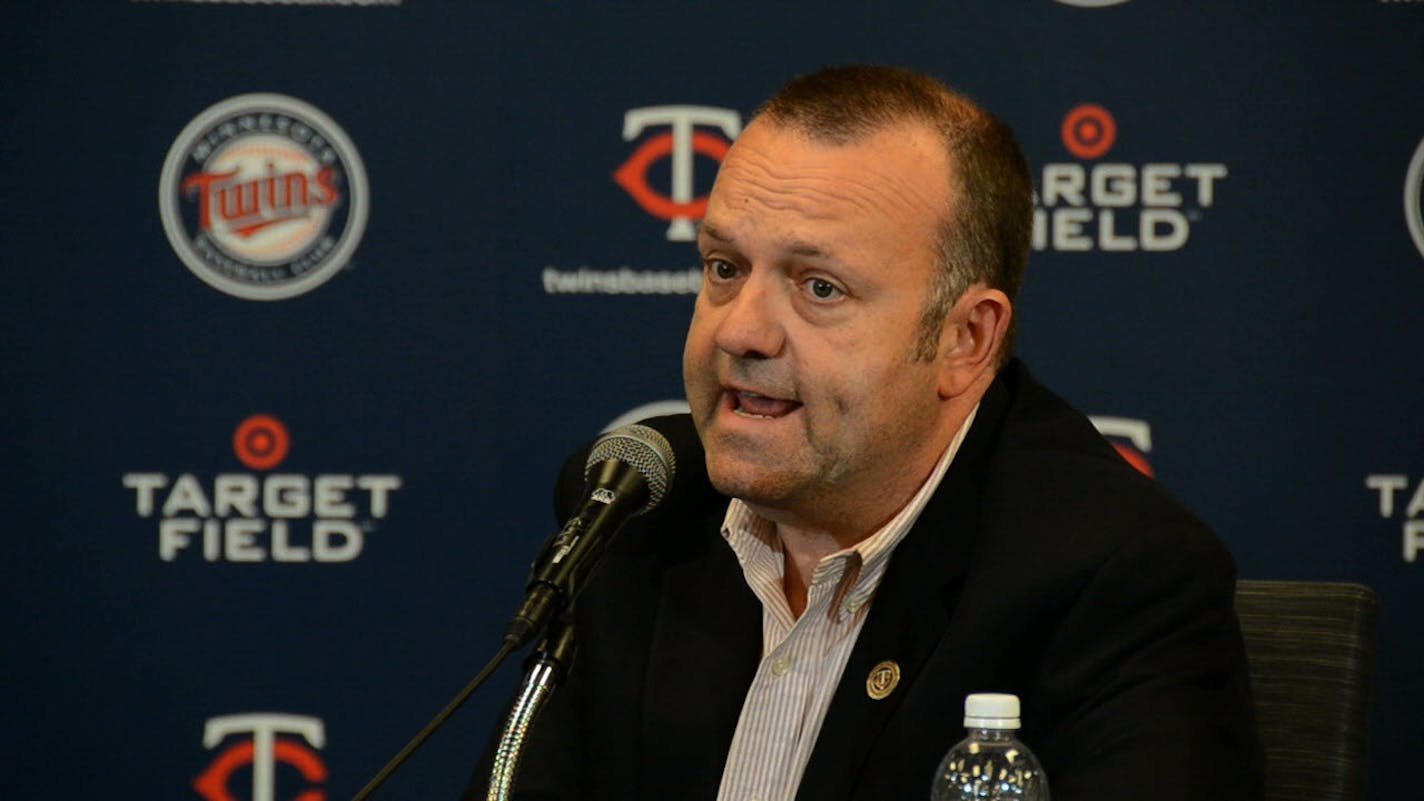 Twins President Dave St. Peter