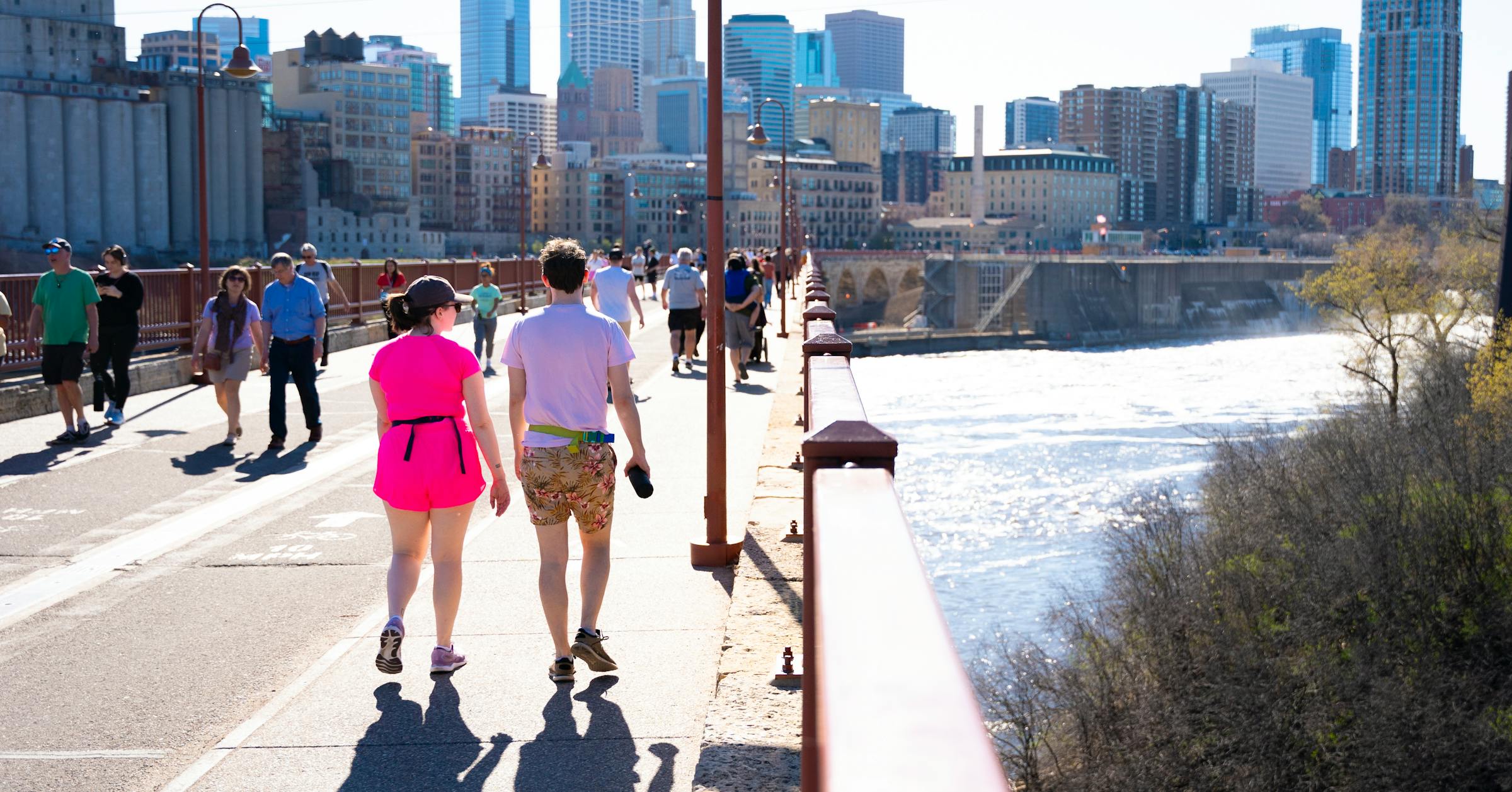 Stone Arch Bridge in Minneapolis to reopen to the public Aug. 9 Stone Arch Bridge in Minneapolis to reopen to the public Aug. 9
