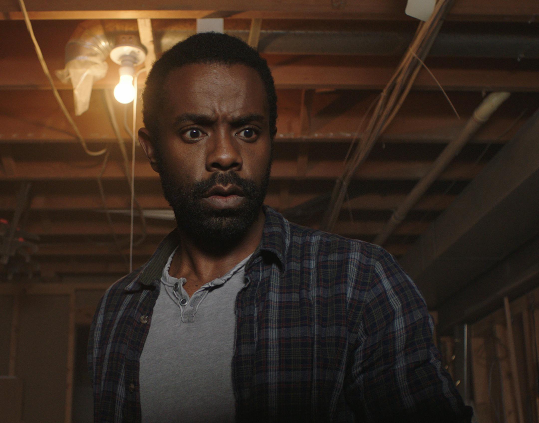 CHANNEL ZERO: THE DREAM DOOR -- Pictured: Brandon Scott as Tom -- (Photo by: SYFY) ORG XMIT: Season:2