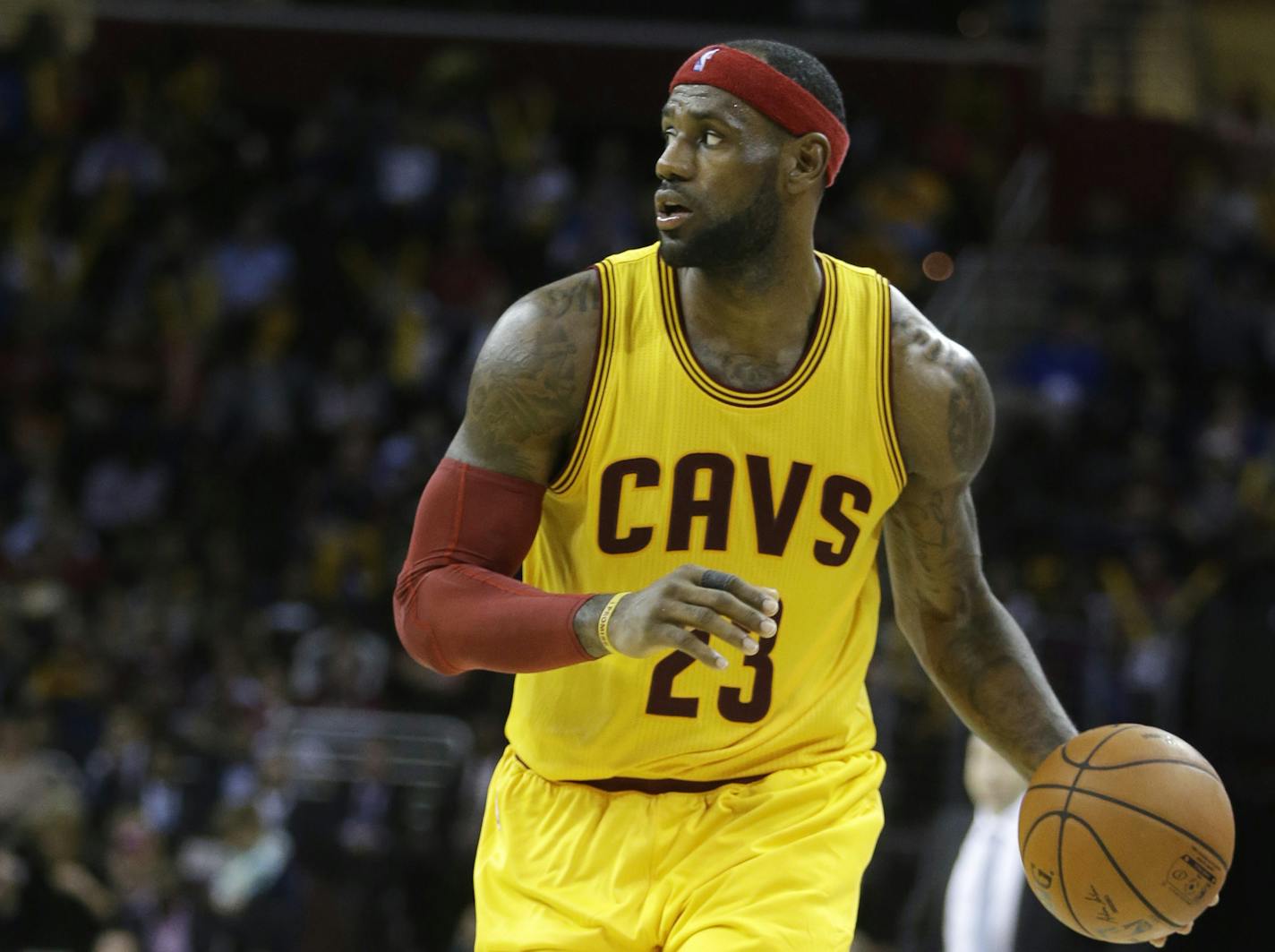 Cleveland Cavaliers' LeBron James