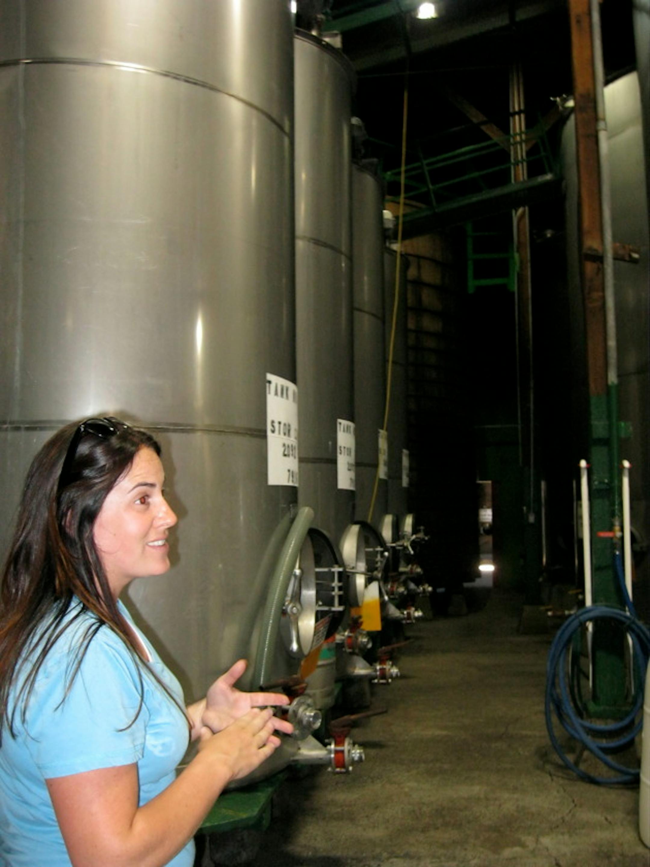 Foppiano fermentation tanks