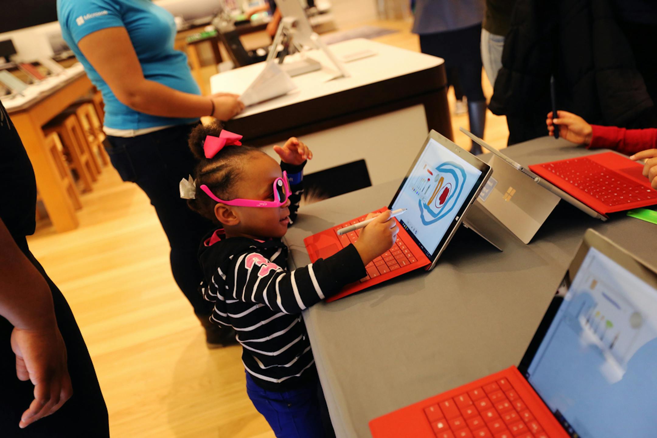 Microsoft has a Minnesota store at the Mall of America.